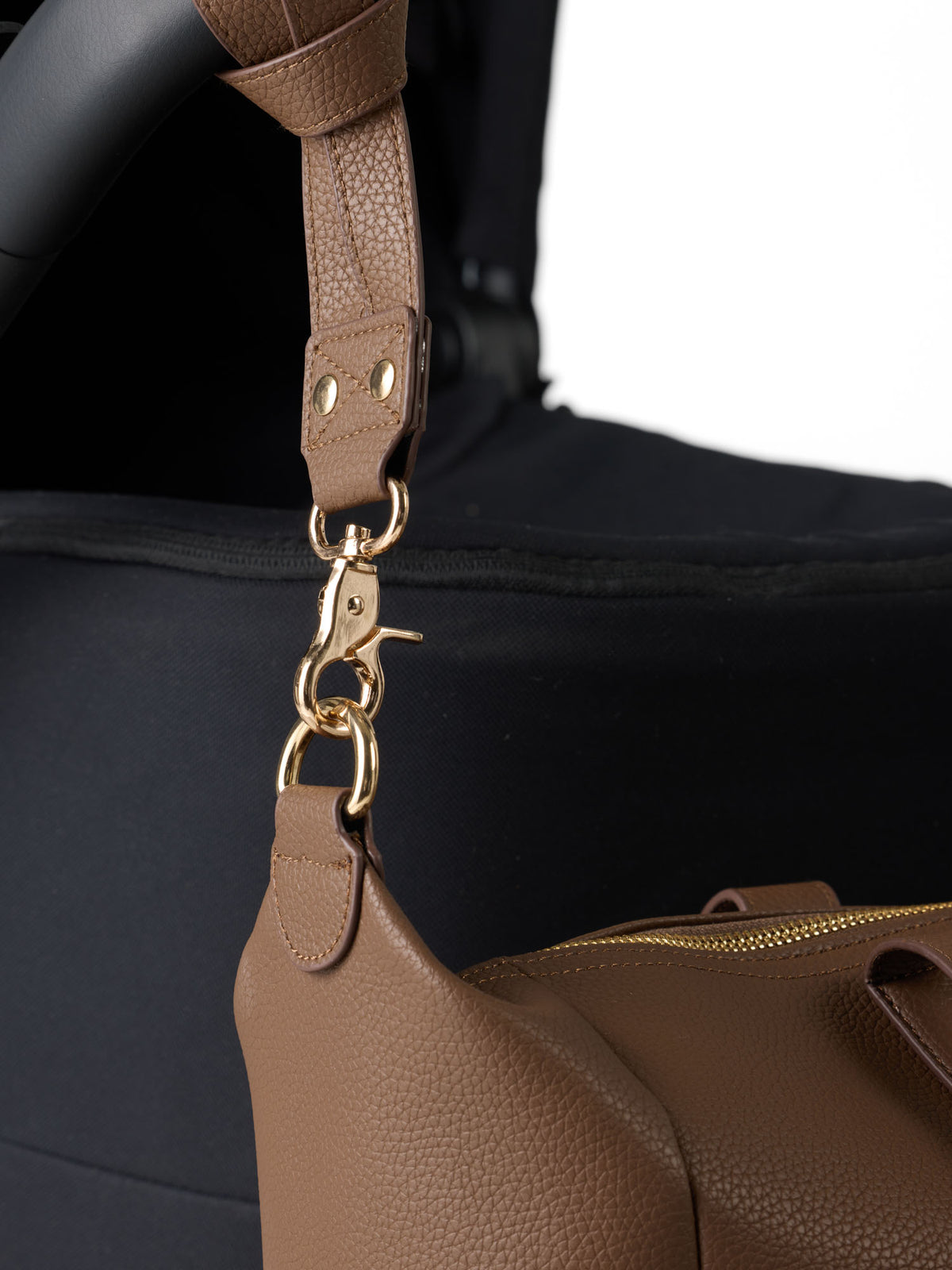 Ultimate Nappy Bag Bundle - Chocolate Vegan Leather