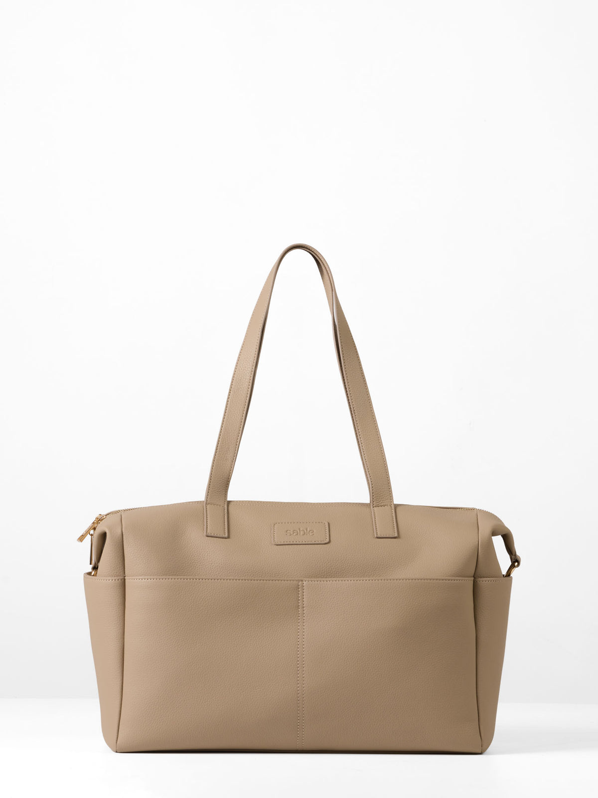 Ultimate Nappy Bag Bundle - Taupe Vegan Leather