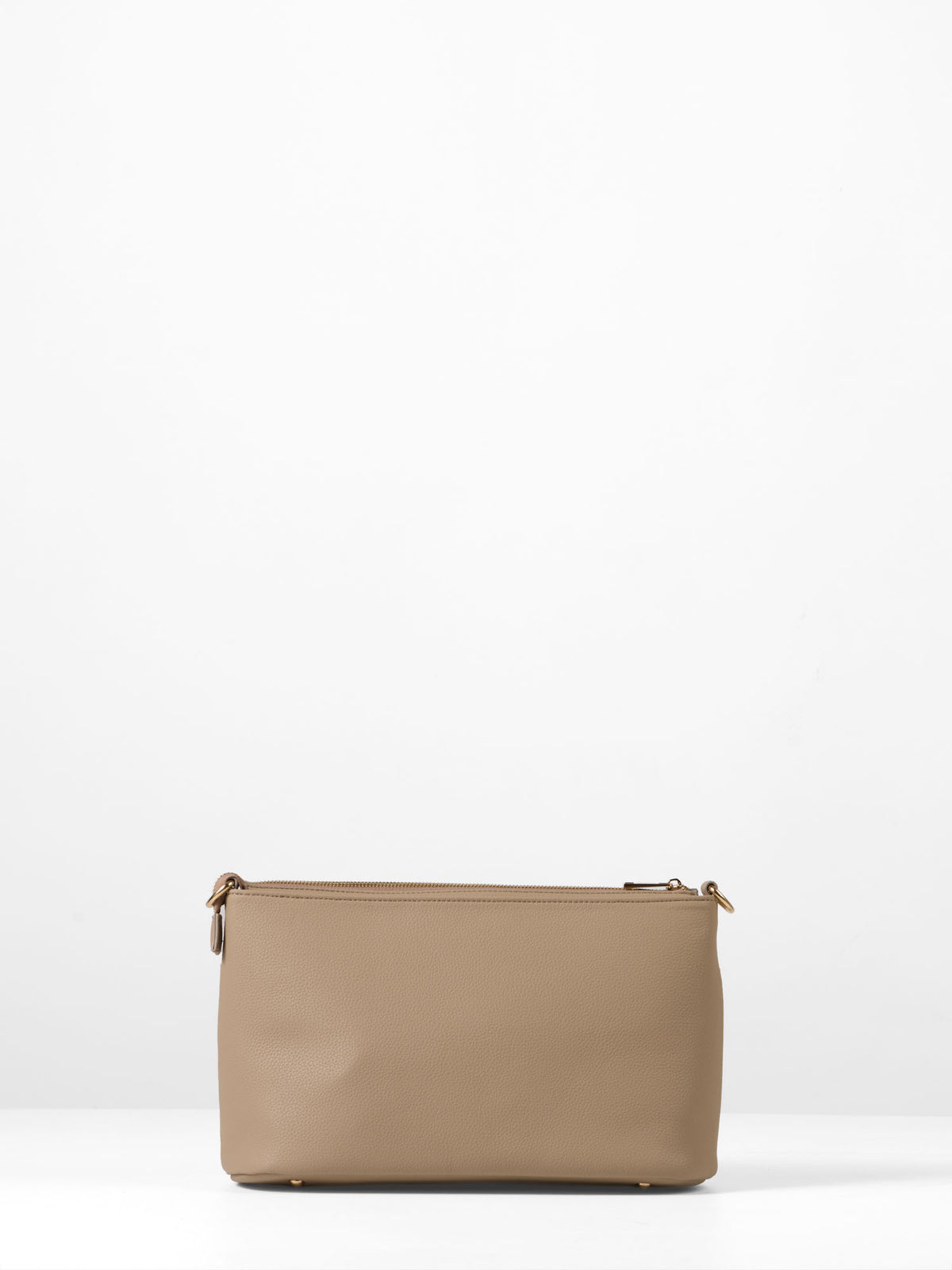 Pram Caddy Bag - Taupe Vegan Leather