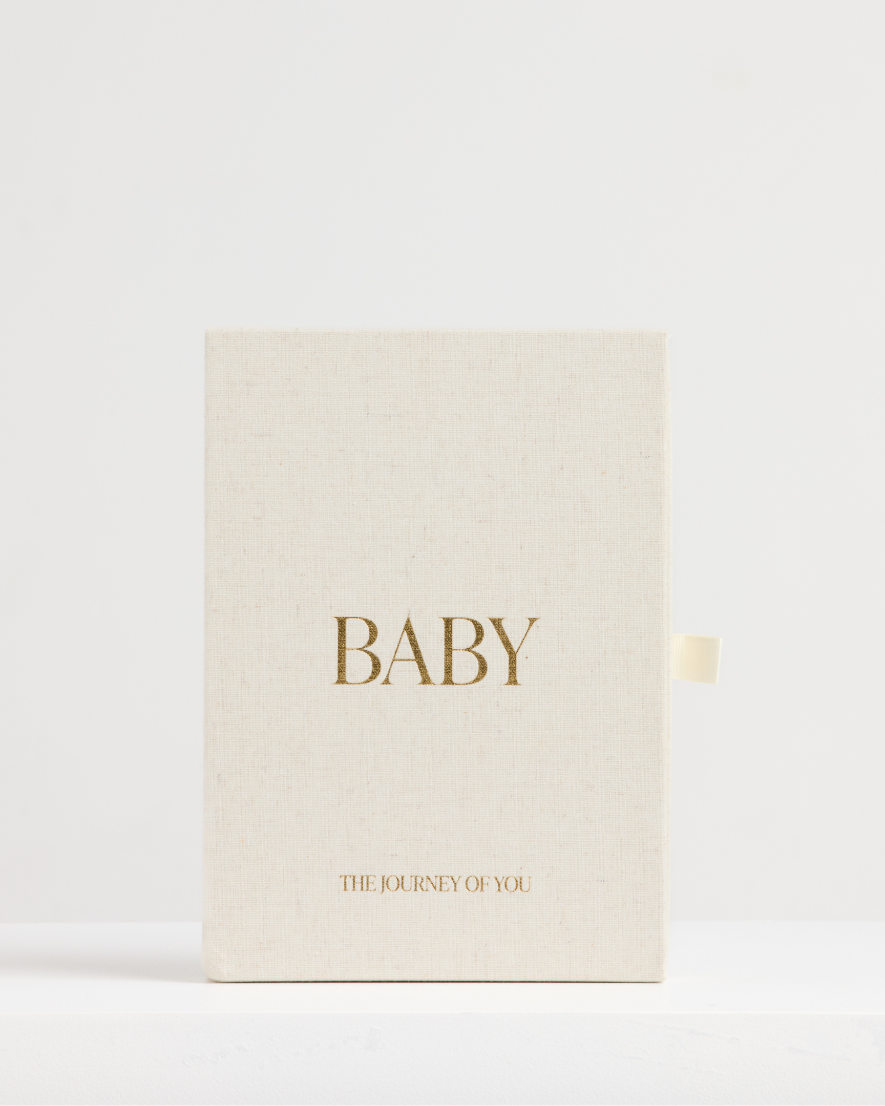 Linen Baby Journal – Pregnancy and Baby Memory Book