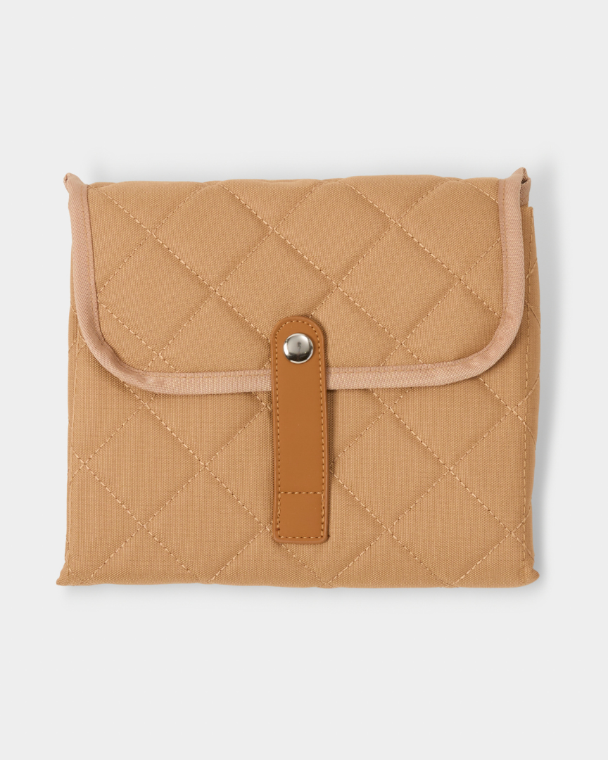 Tan Quilted Change Mat