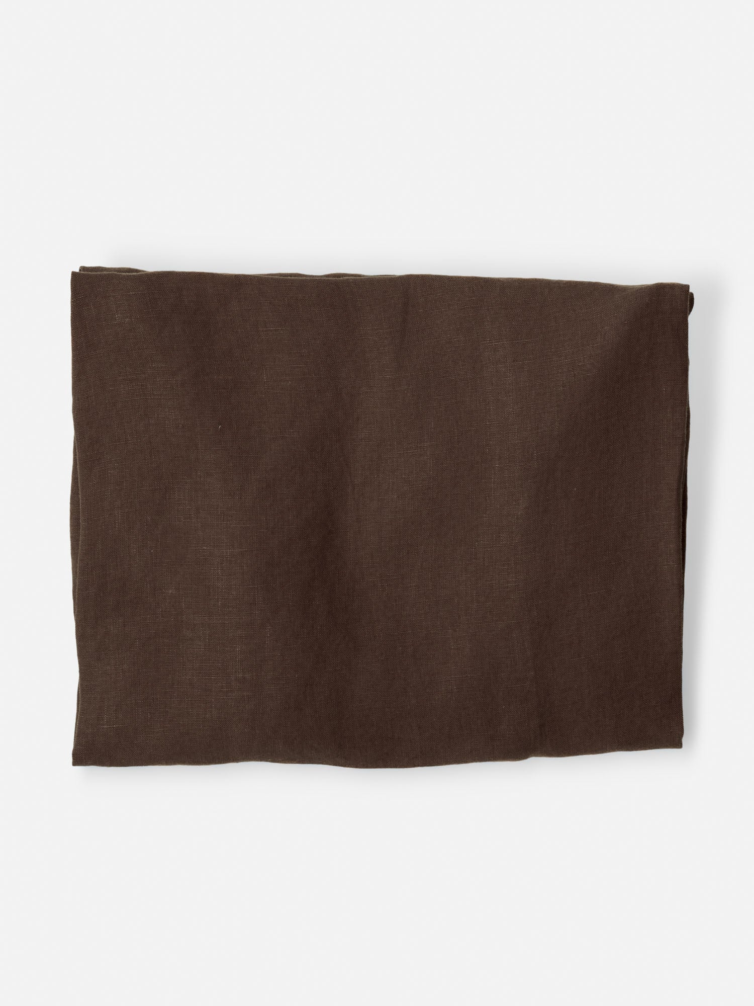 Chocolate Linen Baby Lounger Cover