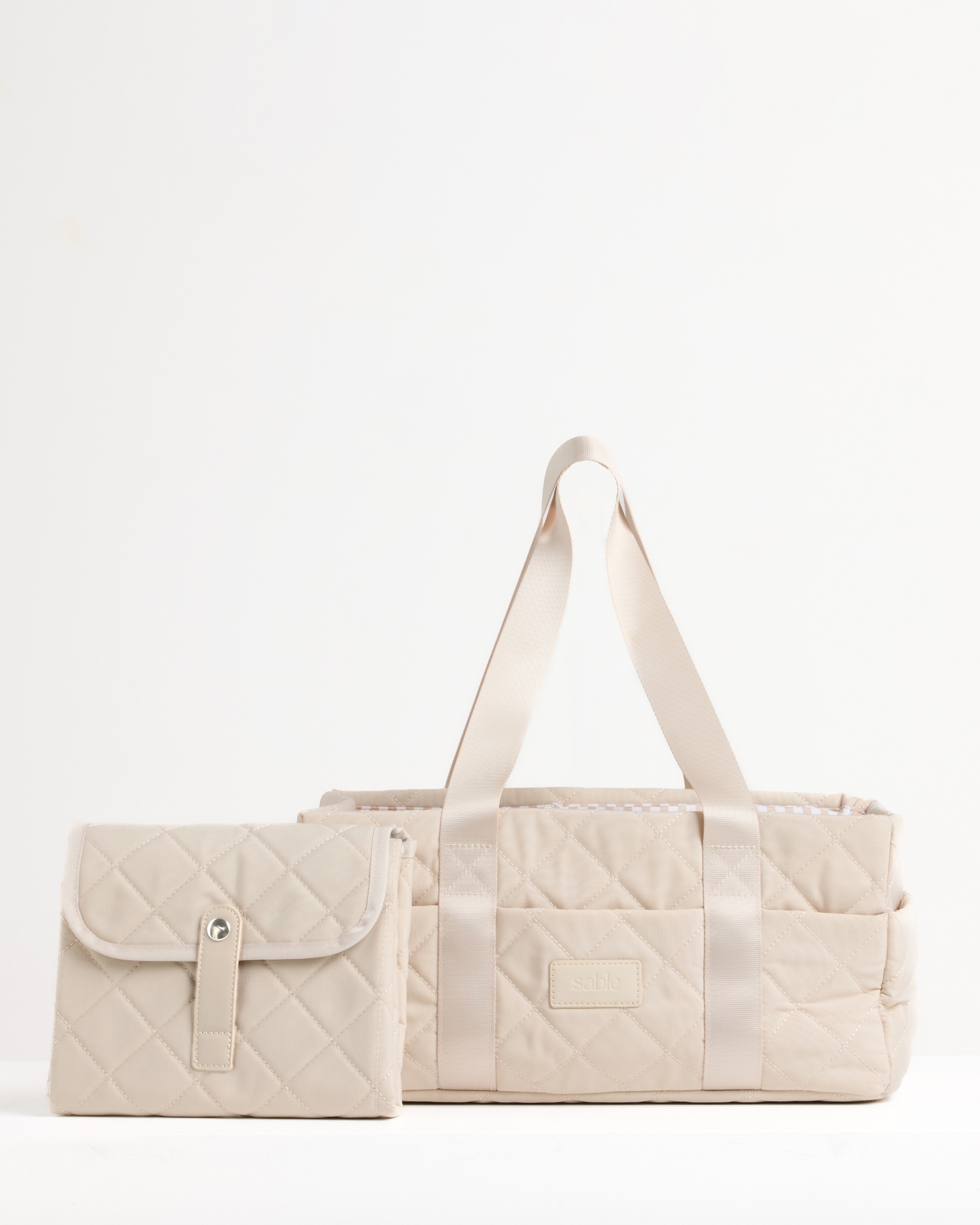 Nappy caddy bundle with change mat and baby essentials