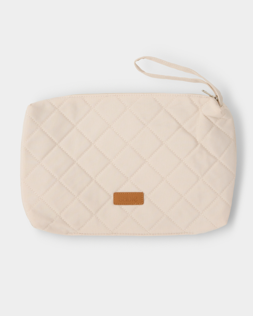 Sand Quilted Wet Bag