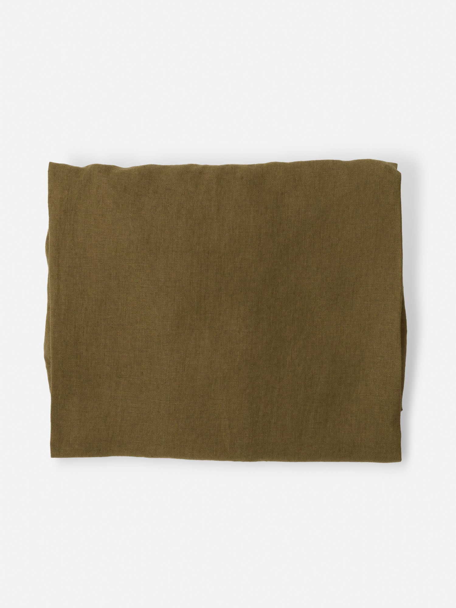Linen Baby Lounger Cover - Olive