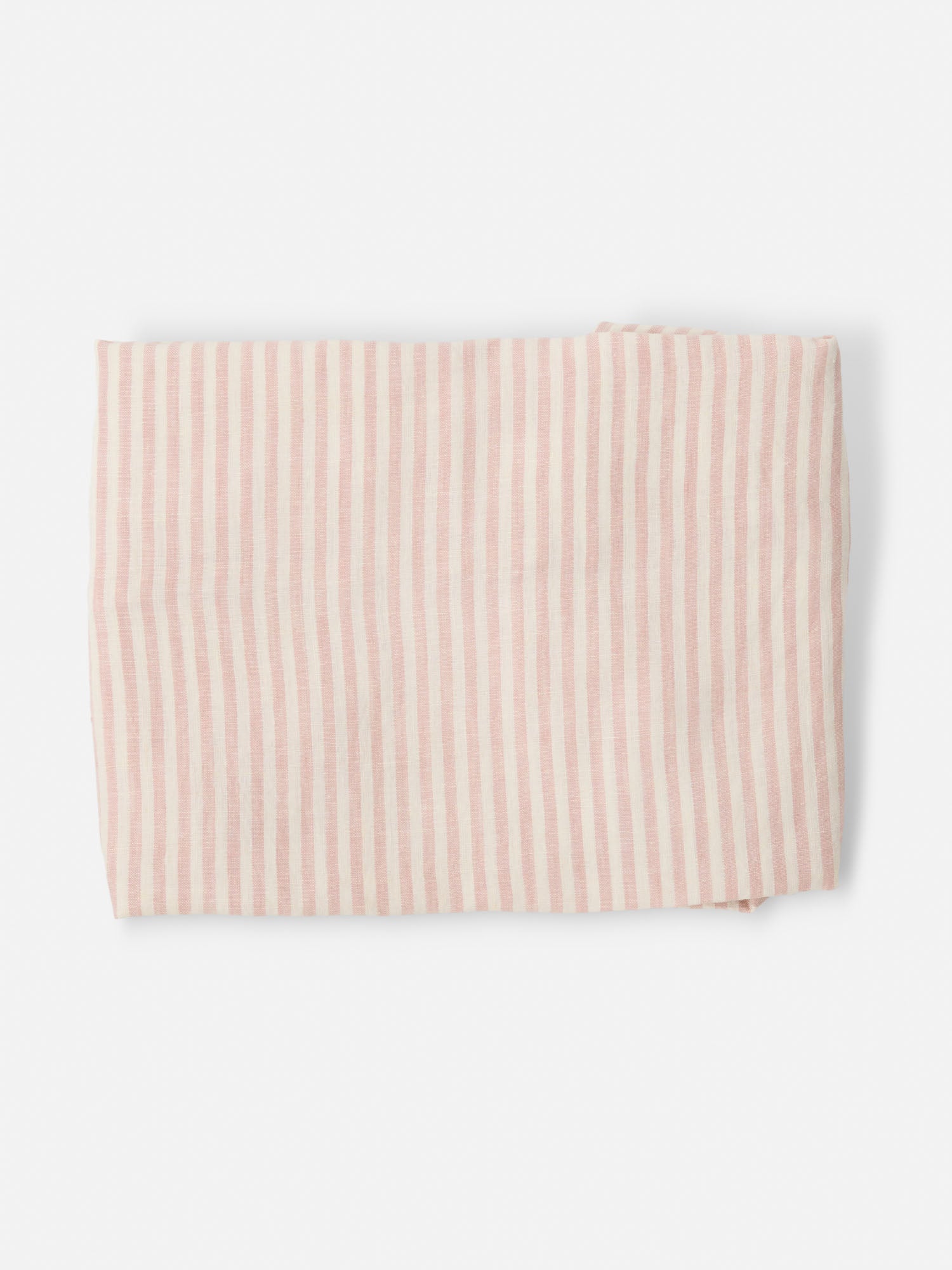 Linen Social Baby Lounger | Pink Striped