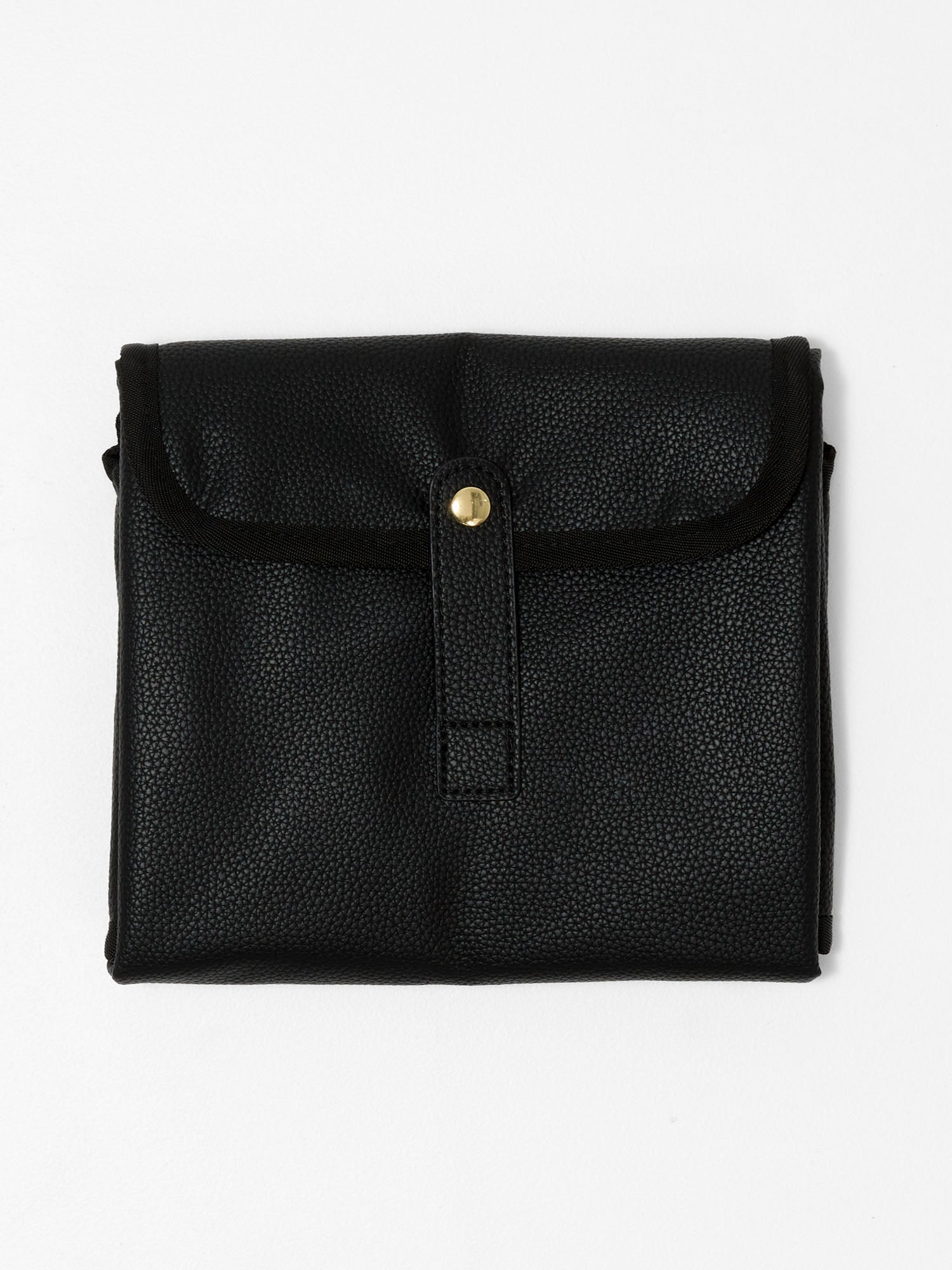 Essentials Nappy Backpack Bundle - Black Vegan Leather