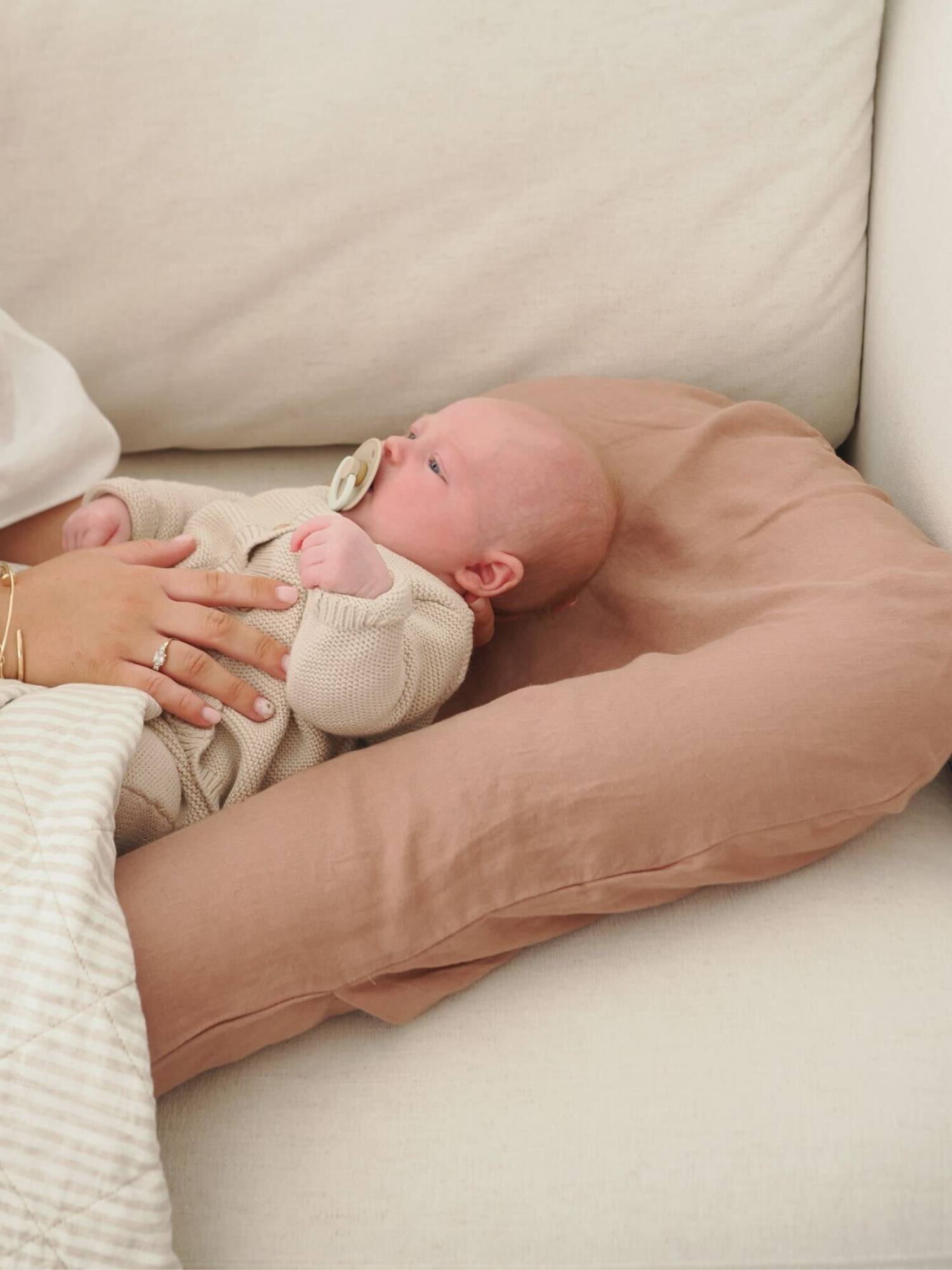 Baby Lounger - Clay