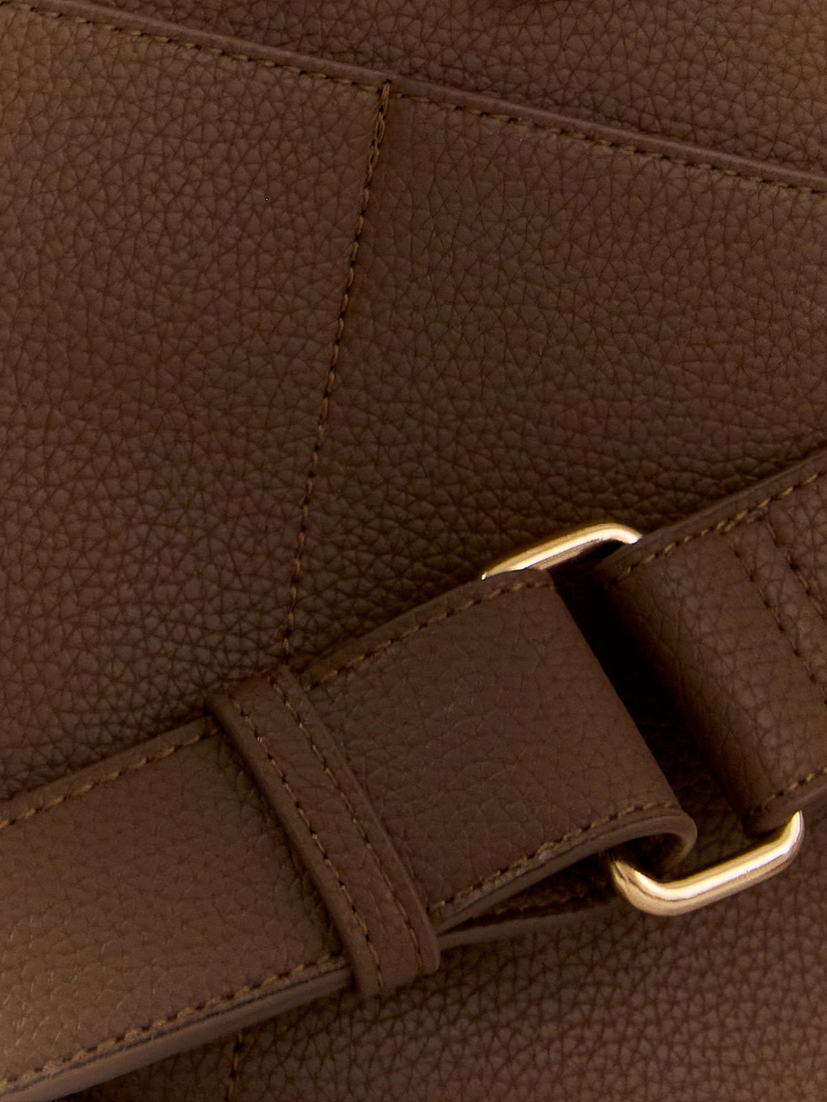 Pram Caddy Bag - Chocolate Vegan Leather