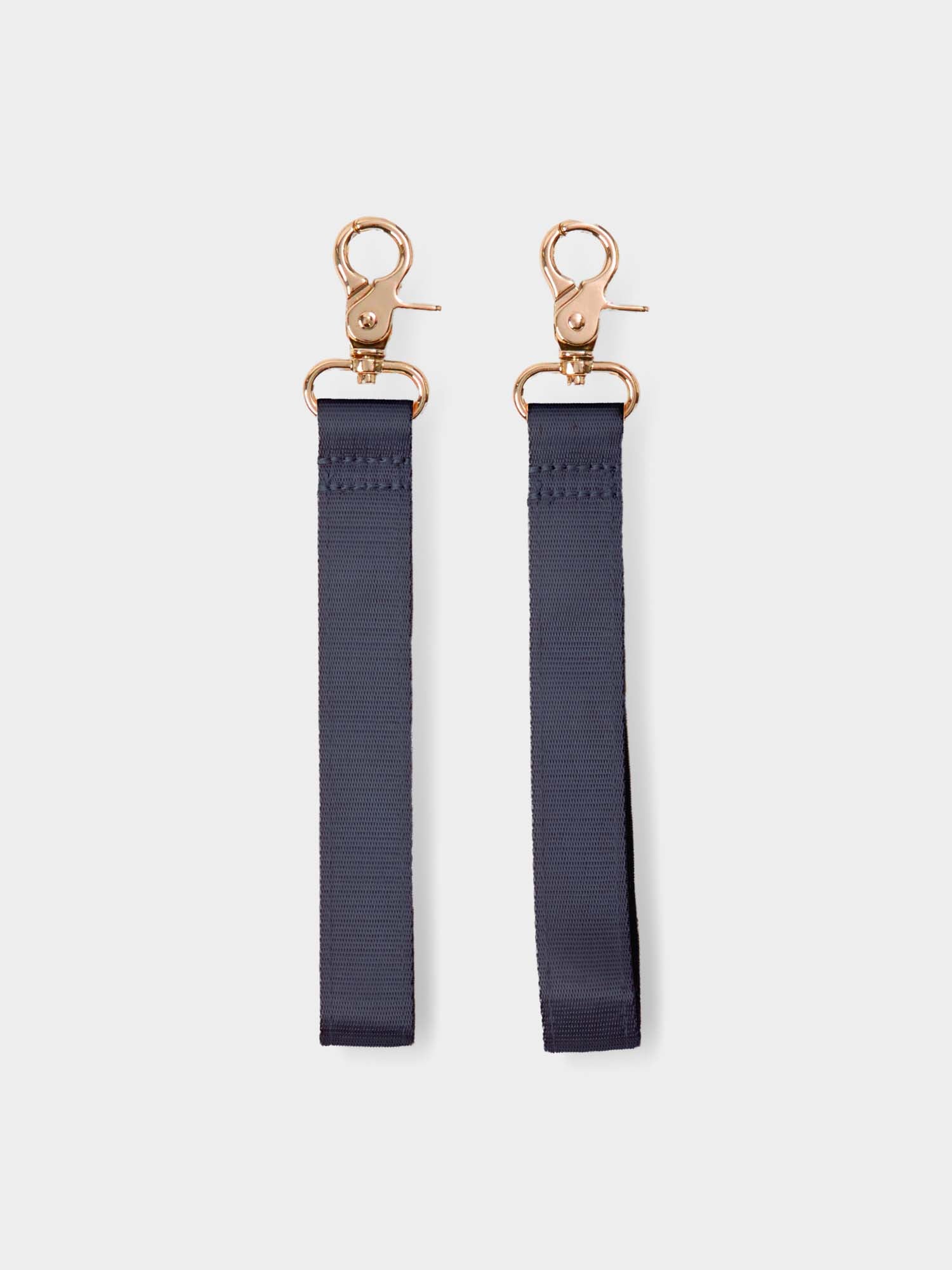 Dusty Blue Velcro Pram Straps (Set of 2) front product view