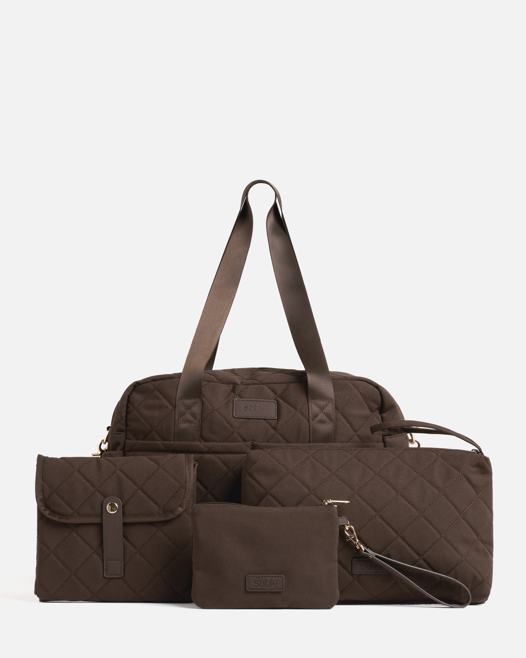 Ultimate Nappy Bag Bundle - Chocolate