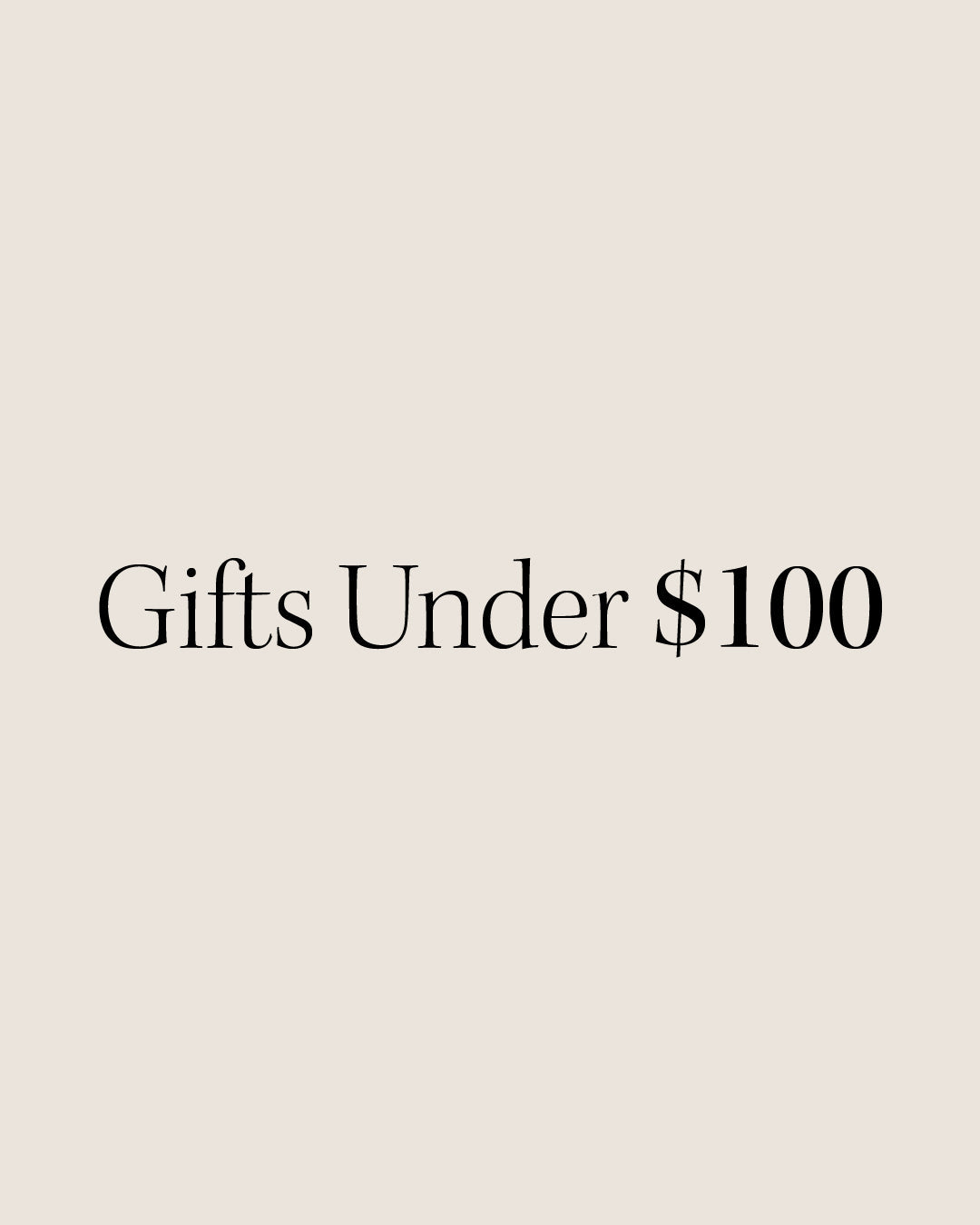 Gifts Under $100