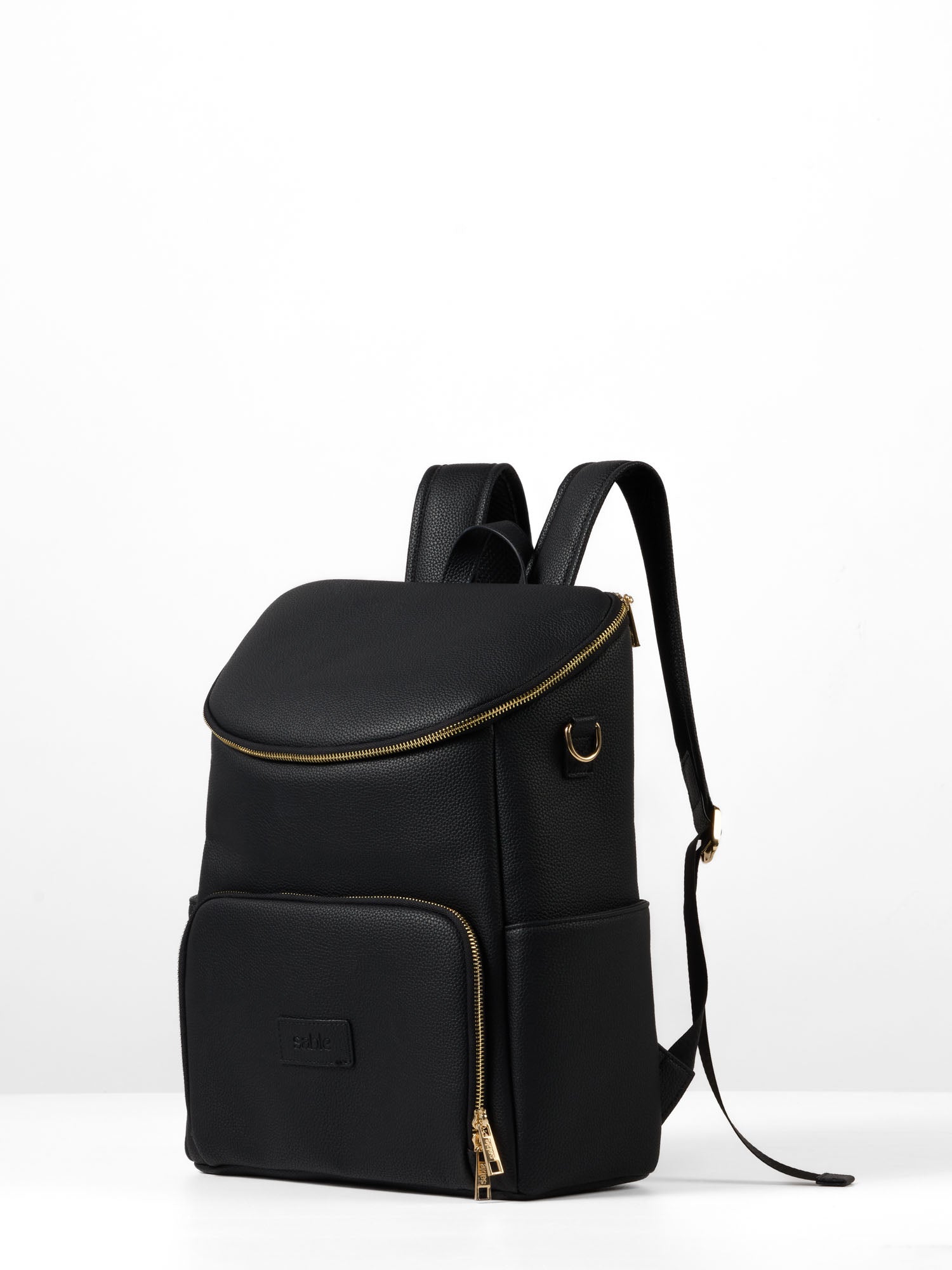 Ultimate Nappy Backpack Bundle - Black Vegan Leather