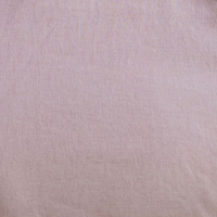 Dusty Pink Linen Cot Sheet