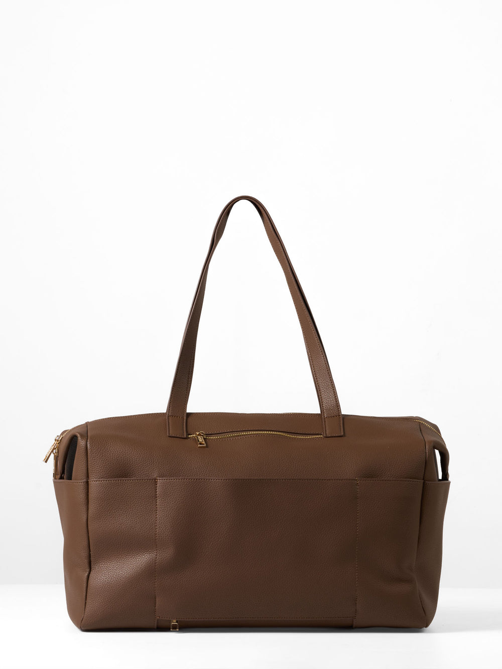 Ultimate Nappy Bag Bundle - Chocolate Vegan Leather