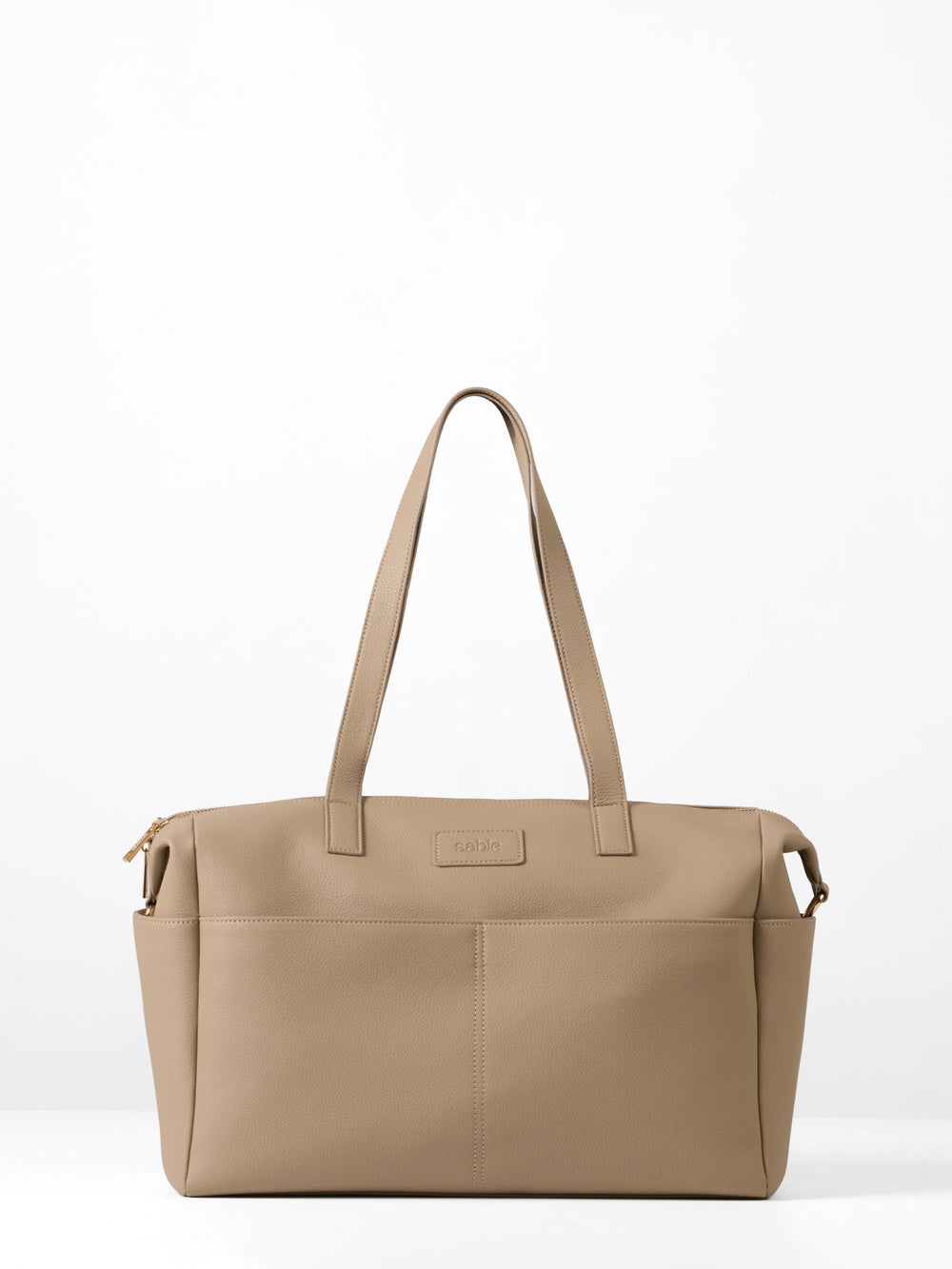 Ultimate Nappy Bag Bundle - Taupe Vegan Leather