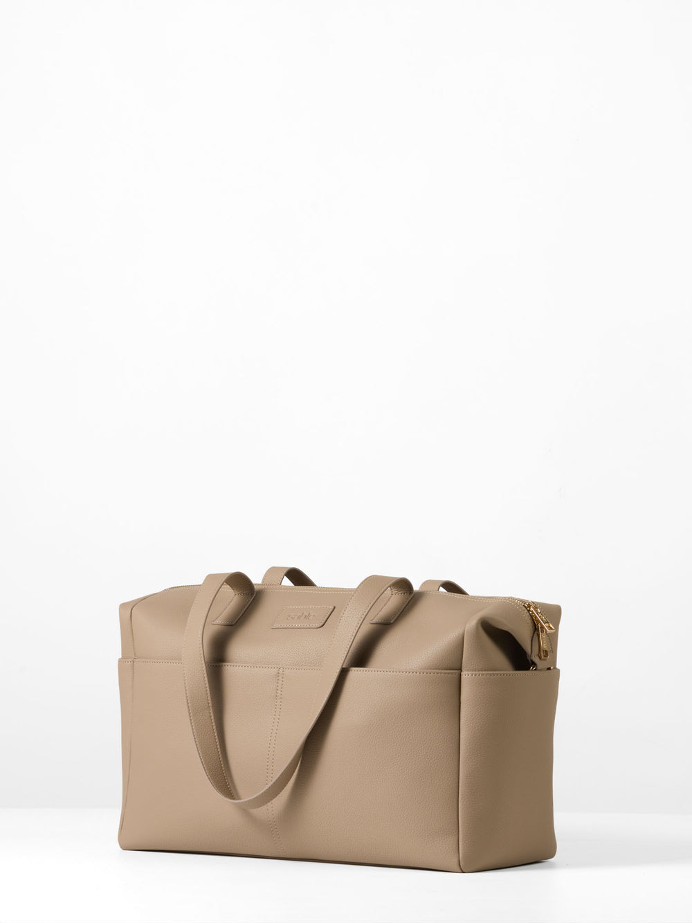 Ultimate Nappy Bag Bundle - Taupe Vegan Leather