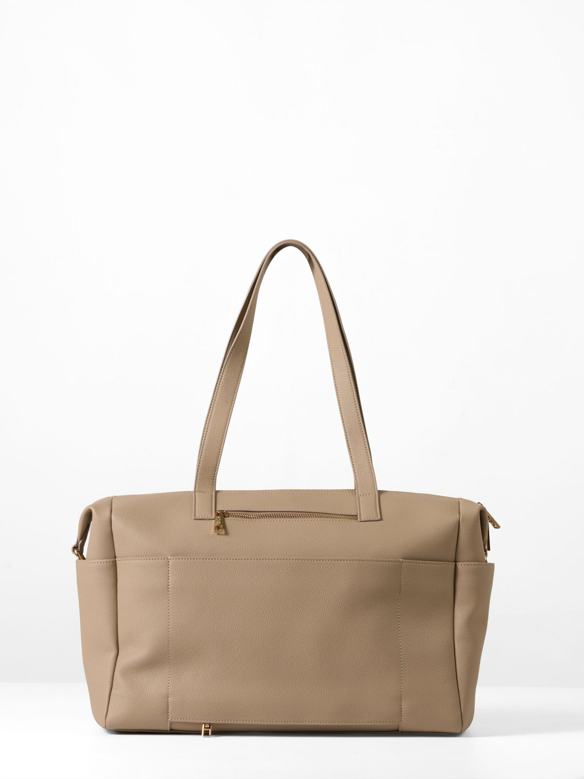 Essentials Nappy Bag Bundle - Taupe Vegan Leather