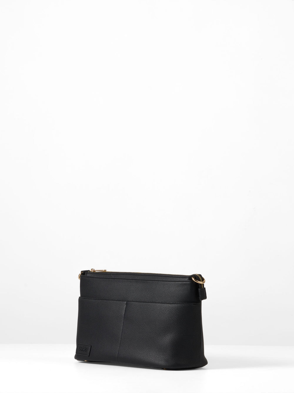 Signature Pram Caddy Bag Bundle - Black Vegan Leather