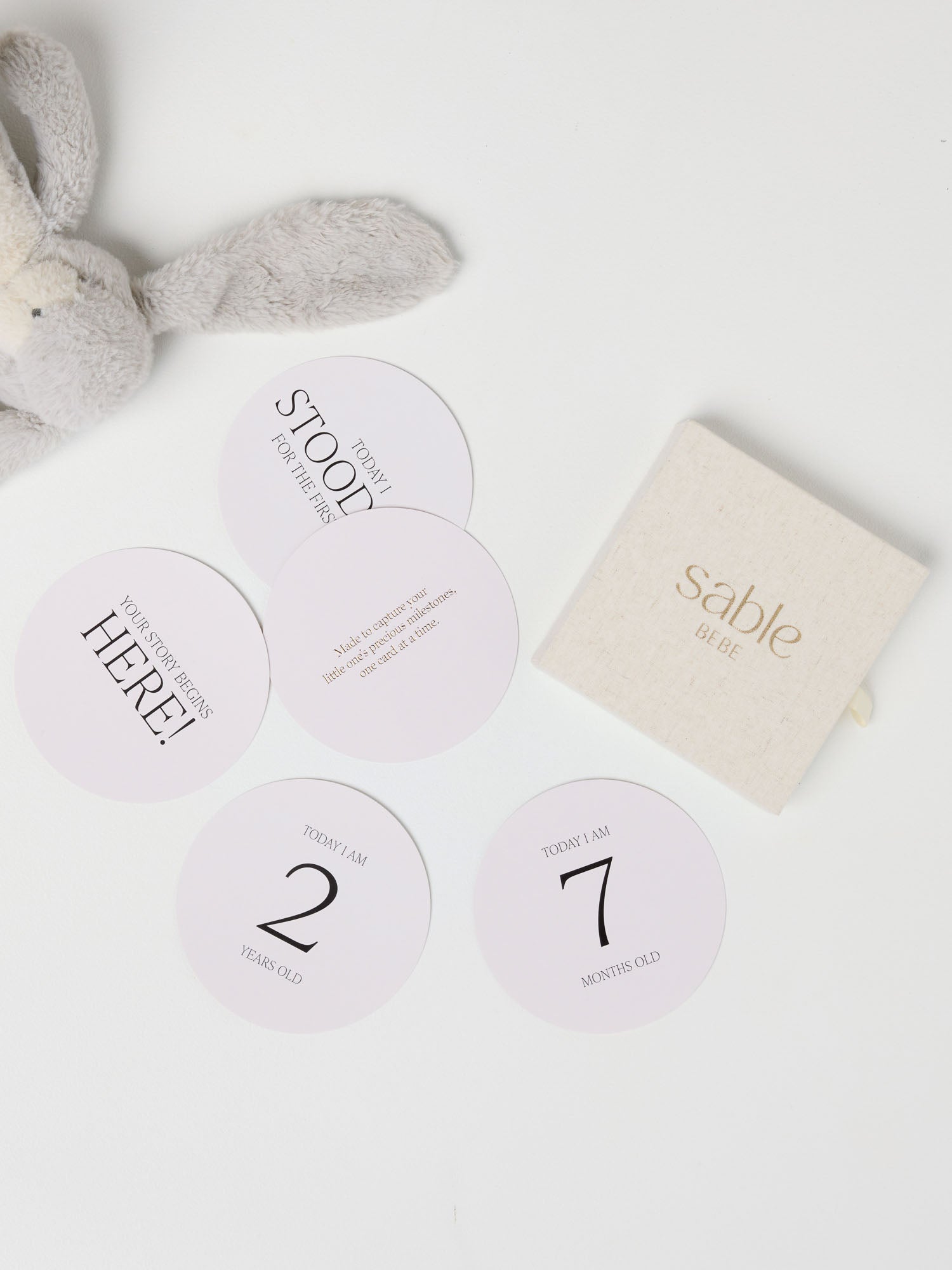Baby Milestone Card Set