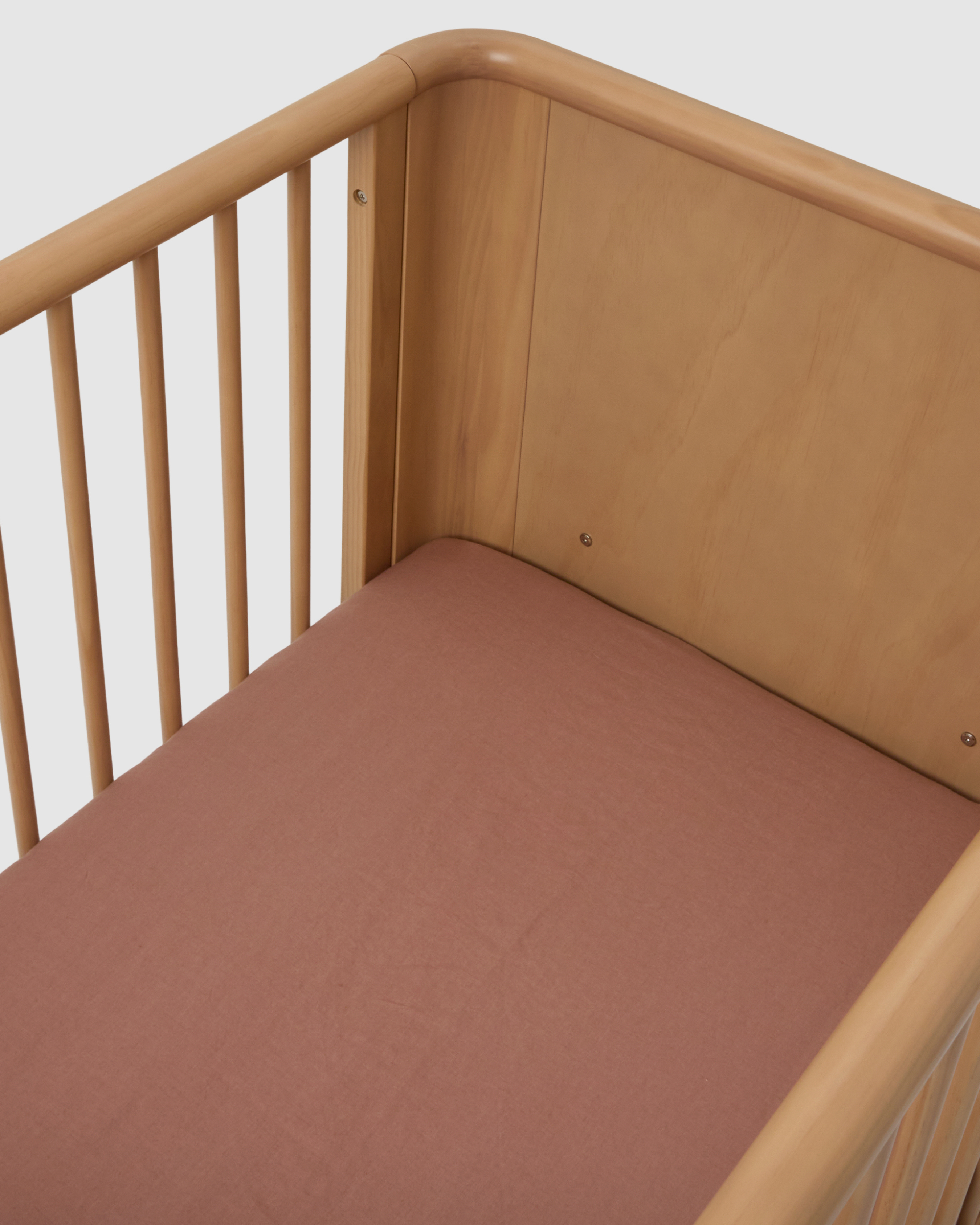 Gentle on skin cot sheet in 100% linen