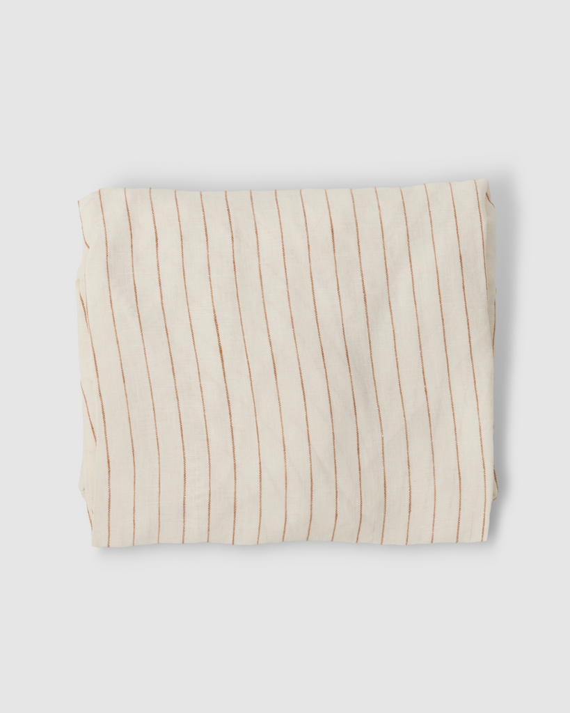 Sable Bebe Lounger Cover Sandalwood Pencil Striped