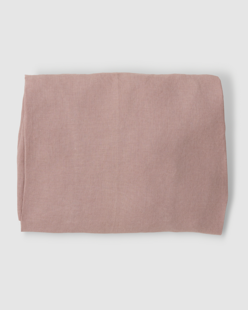 Sable Bebe Linen Lounger Dusty PInk