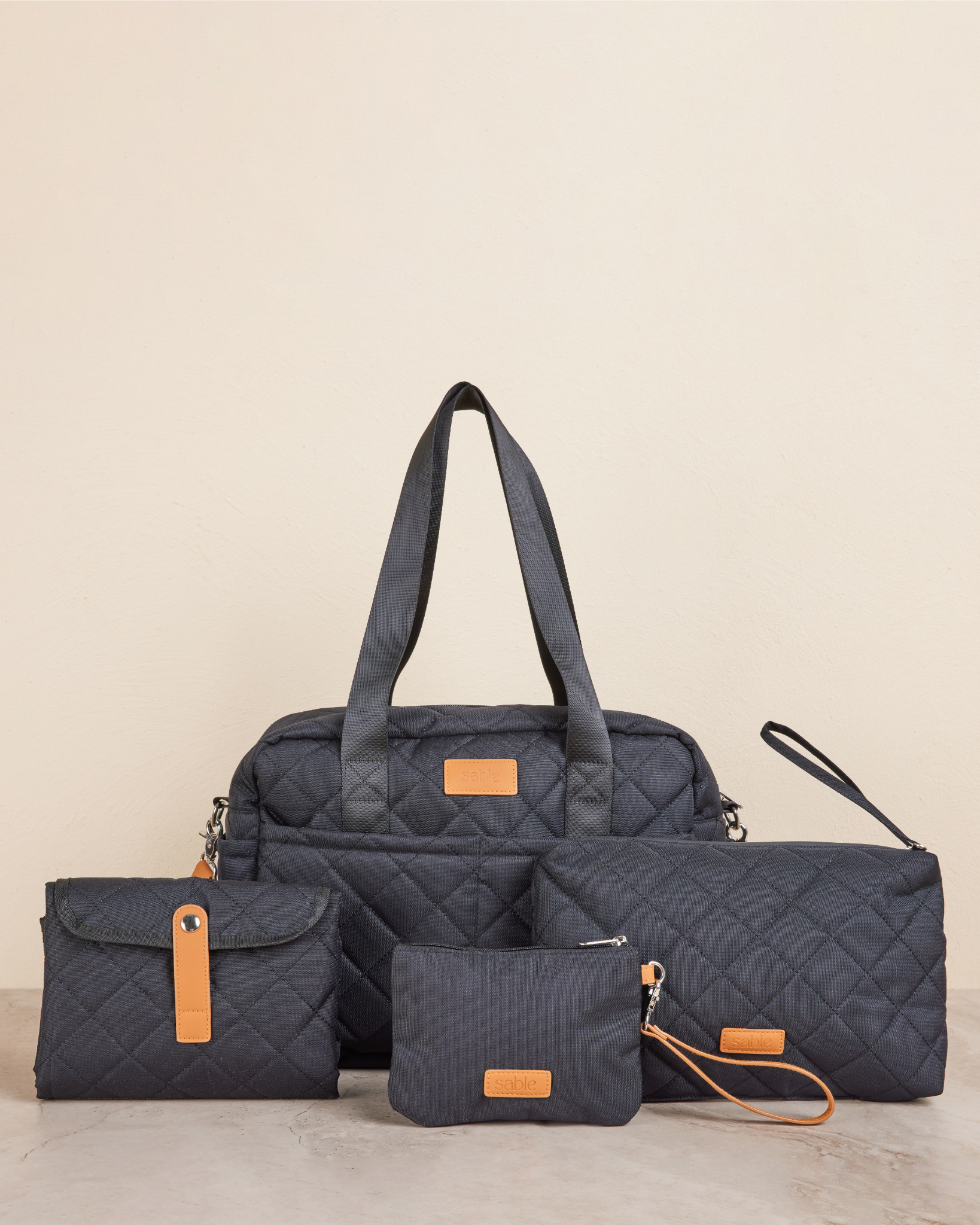 Ultimate Nappy Bag Bundle - Black