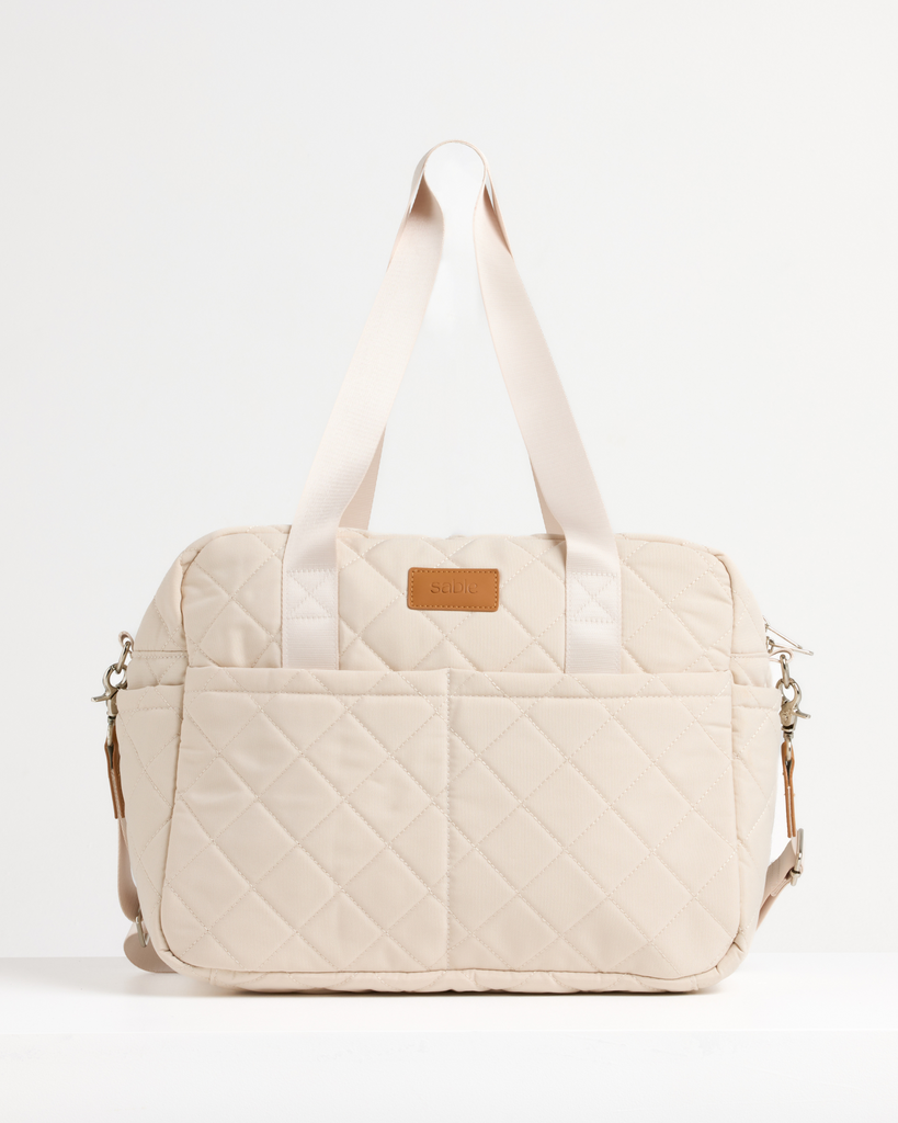 Beige Nappy Bag for everyday use