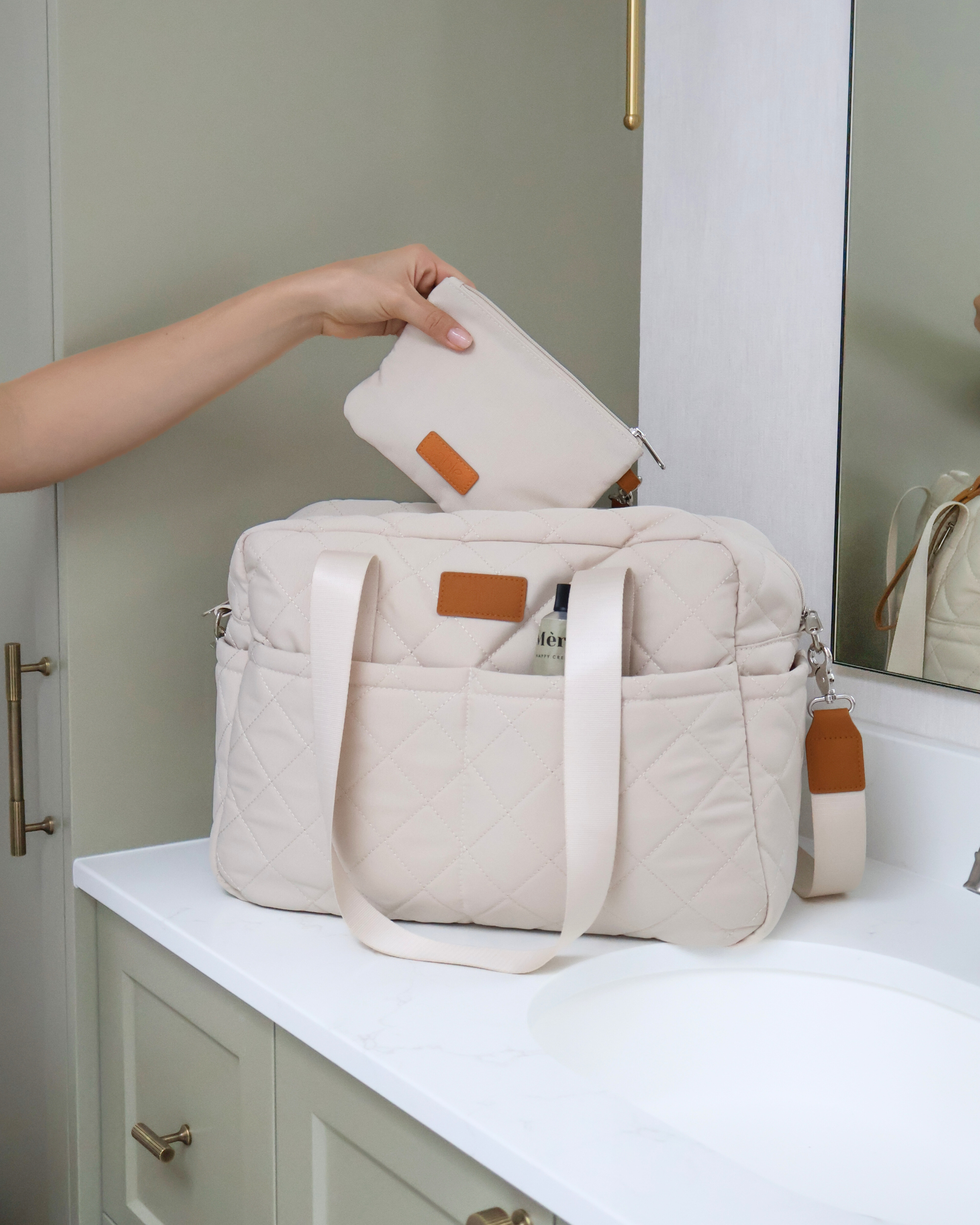 Ultimate Nappy Bag Bundle - Sand