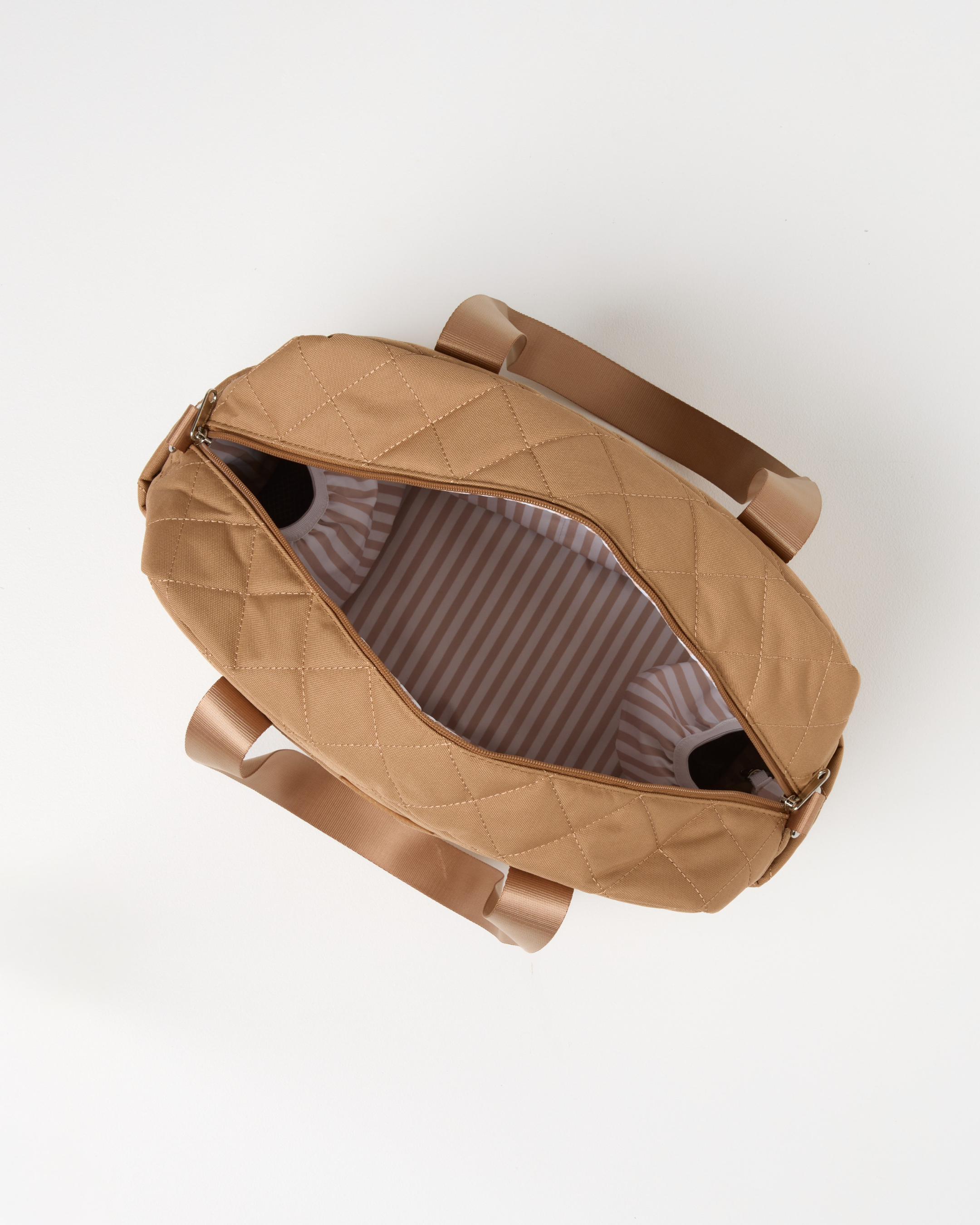 Spacious brown baby bag for newborn essentials