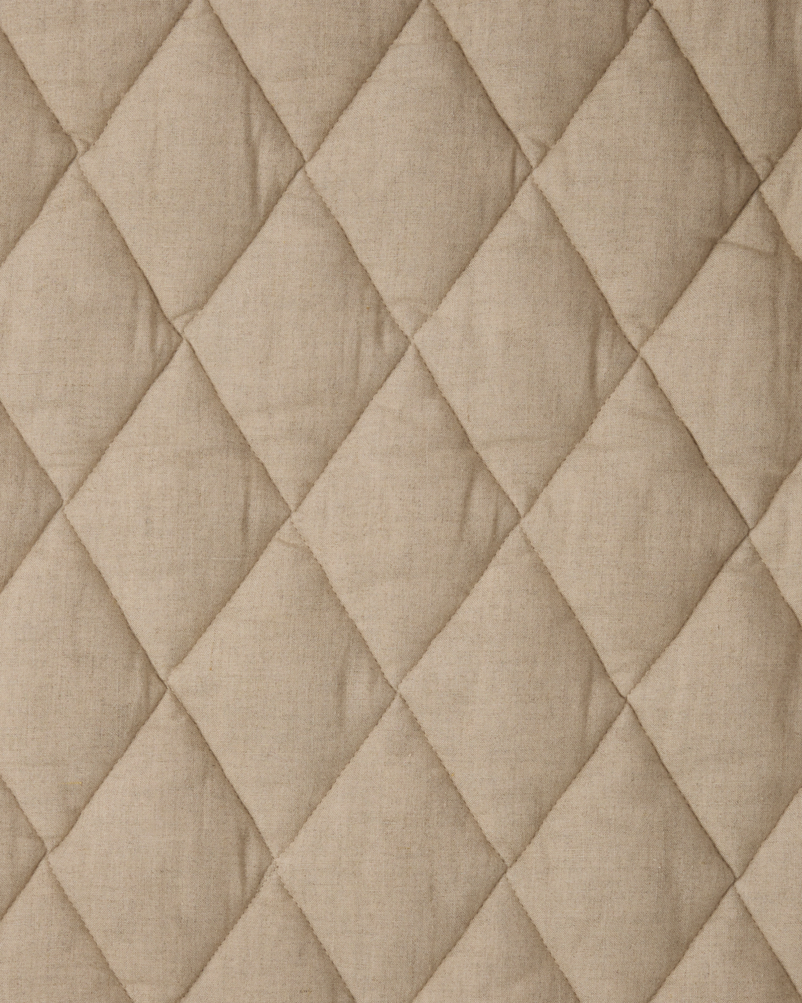Quilted Linen Playmat in Oatmeal