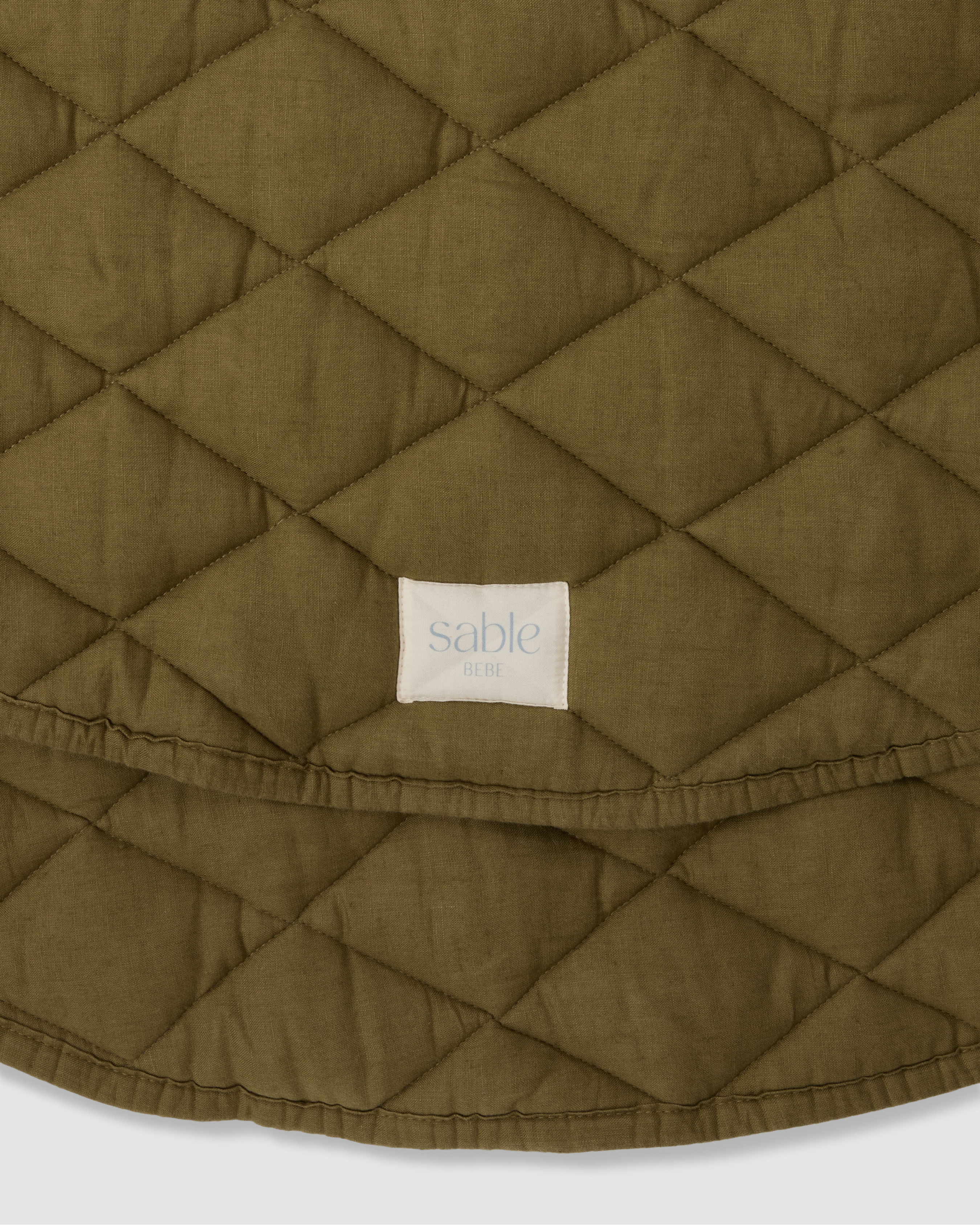 Neutral playmat for newborn baby