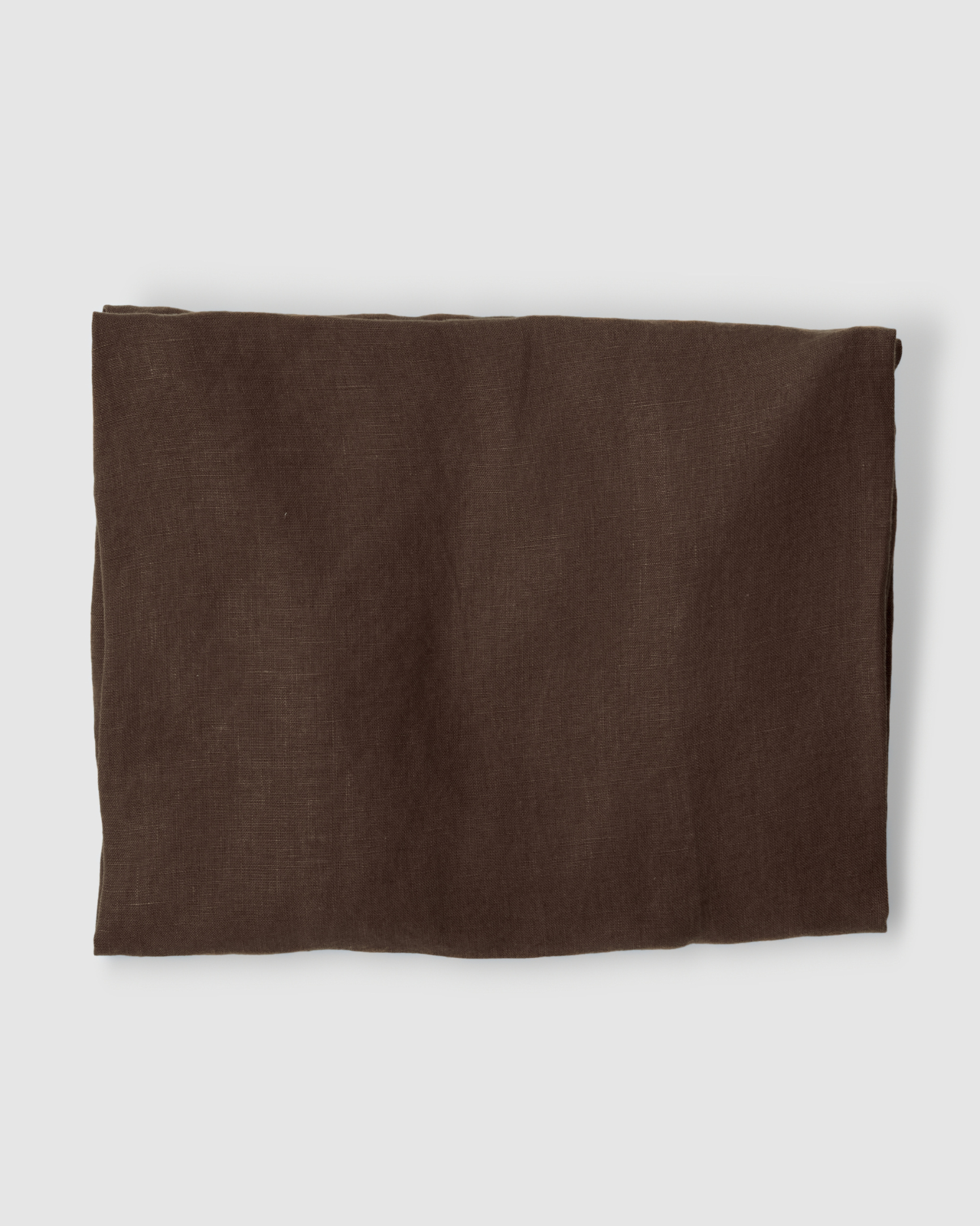 Chocolate Linen Baby Lounger Cover