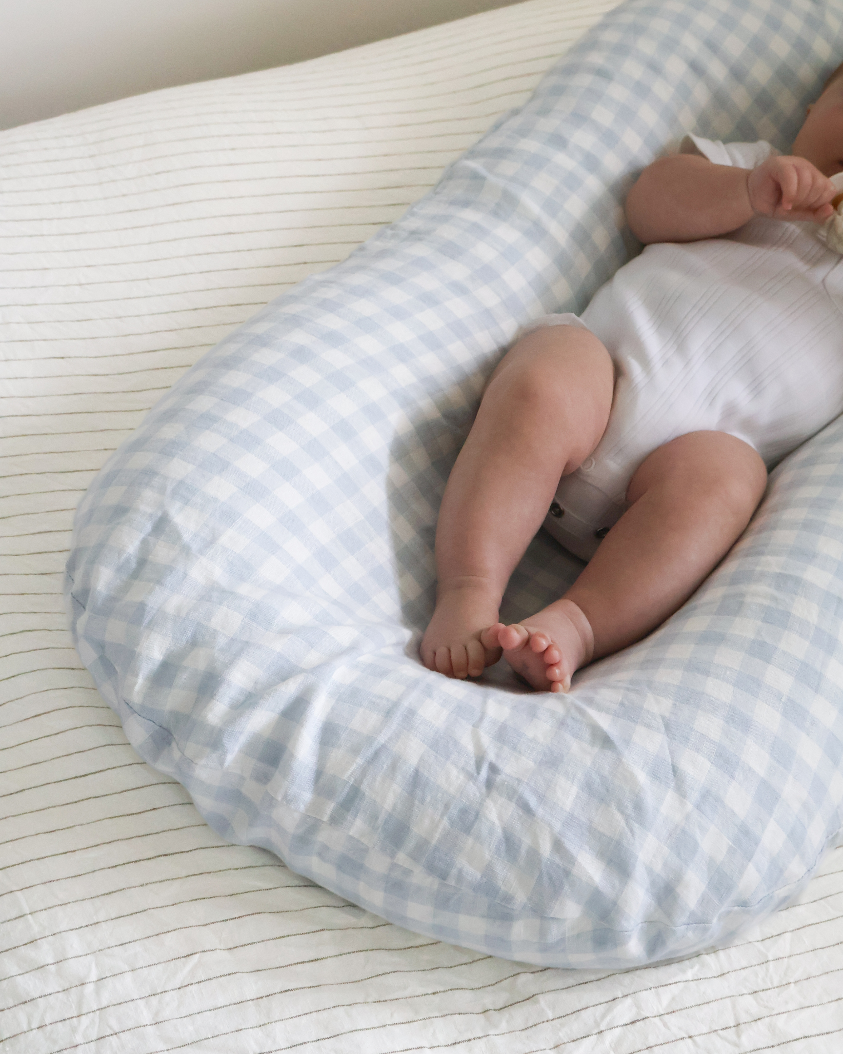 Baby lounger for newborn support