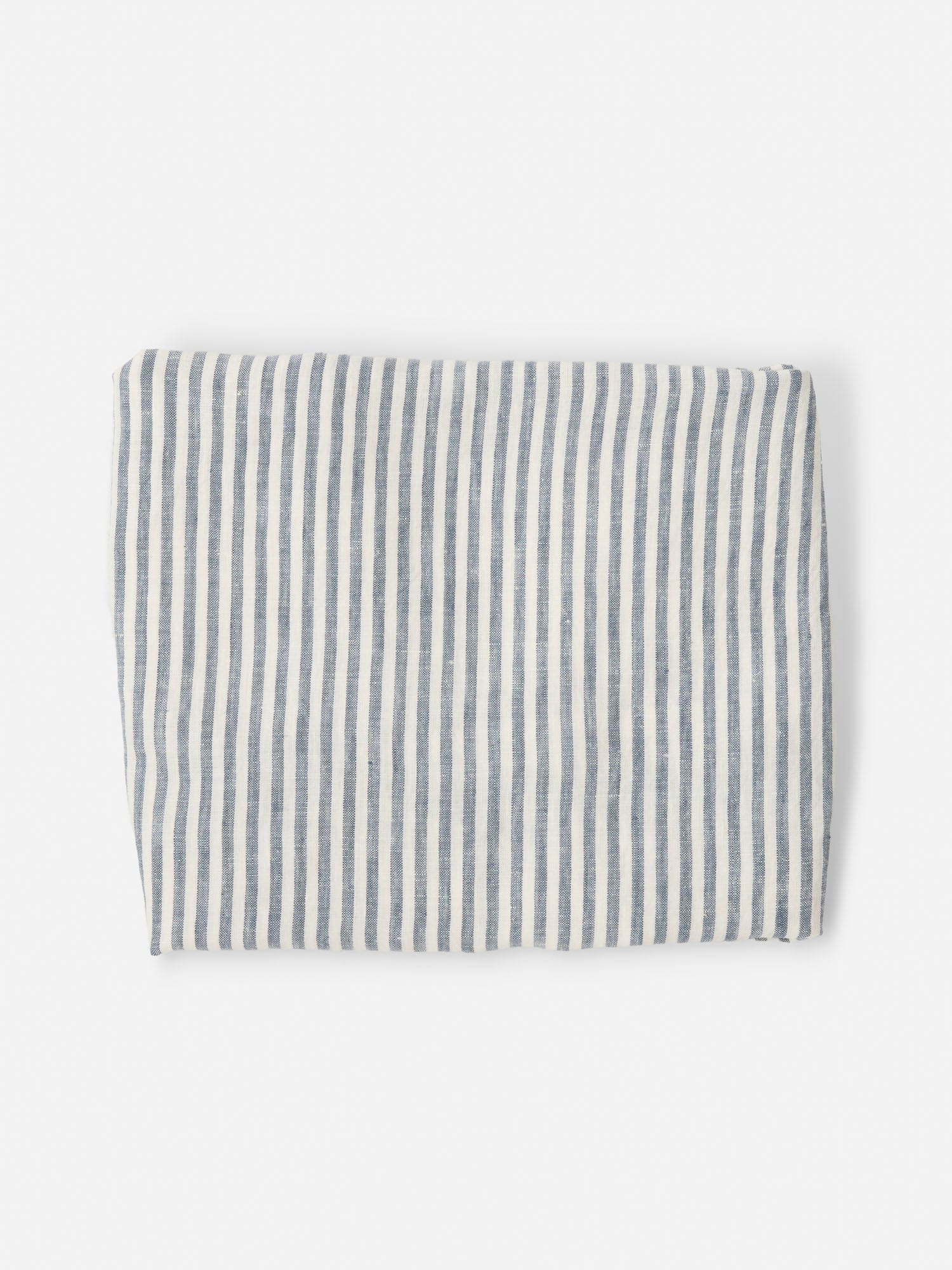 Marine Striped Linen Baby Lounger Cover