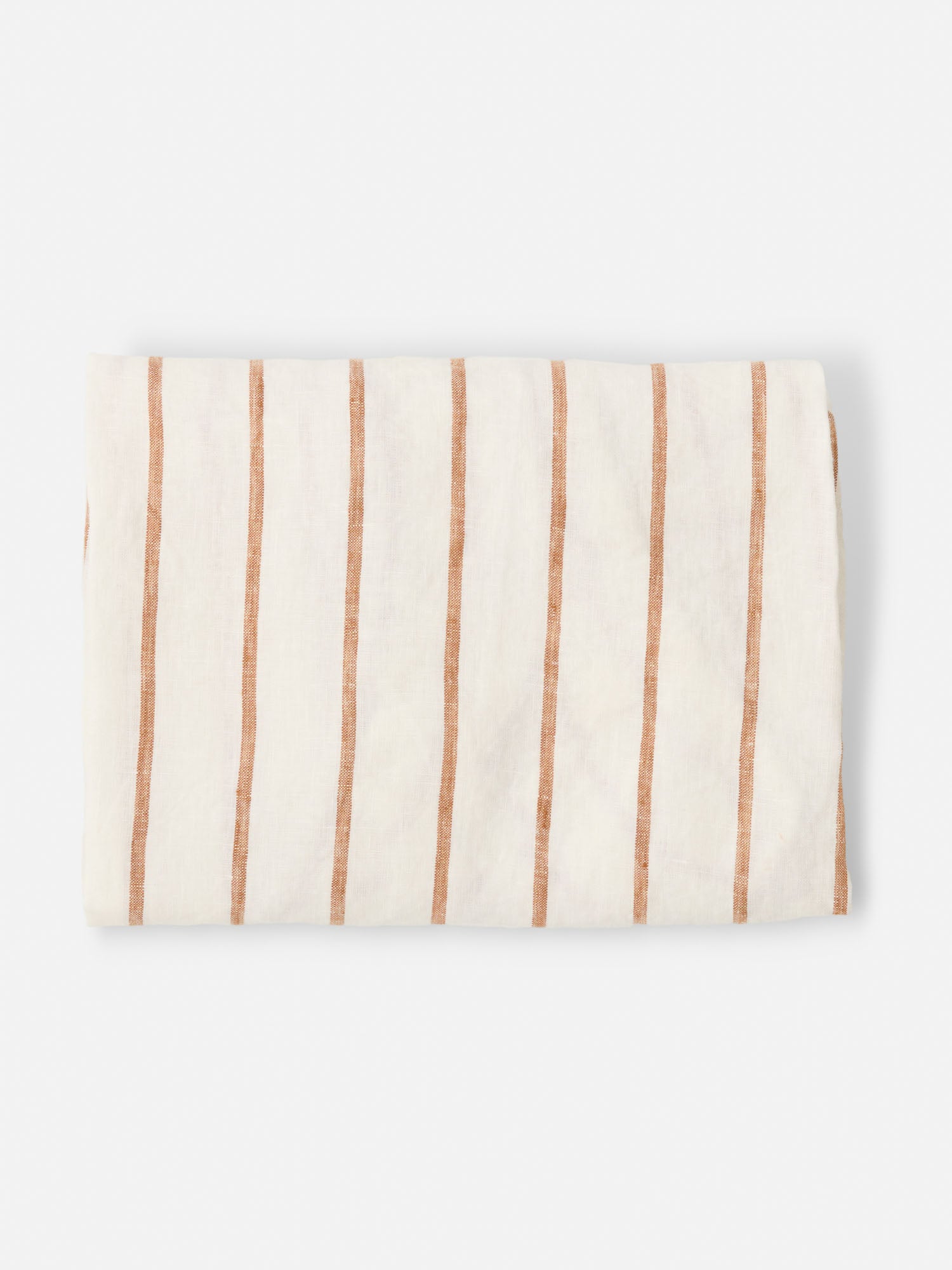 Sandalwood Striped Linen Baby Lounger Cover