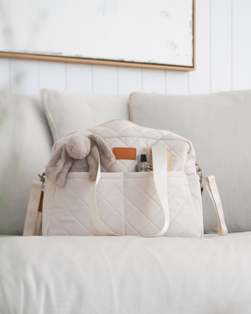 Sable Bebe Beige Nappy Bag
