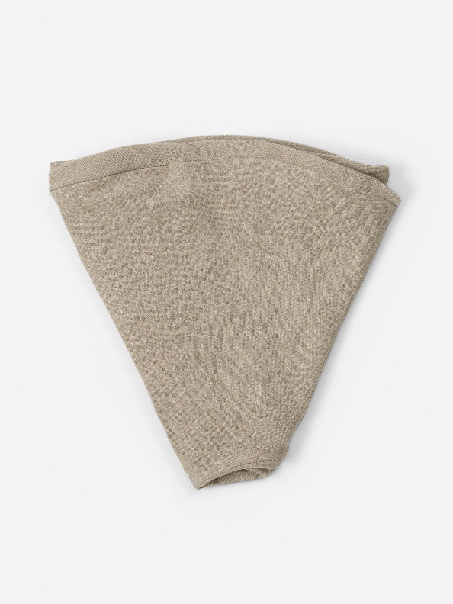 Linen Nursing Pillow Cover - Natural linen nursing pillow for newborn feeding support and postpartum comfort everyday parenting essential
