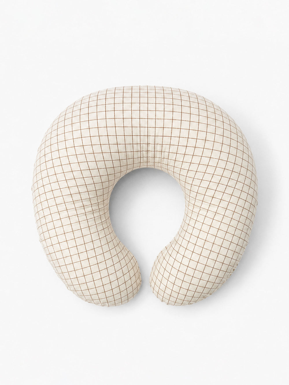 Nursing Pillow - Cinnamon Check
