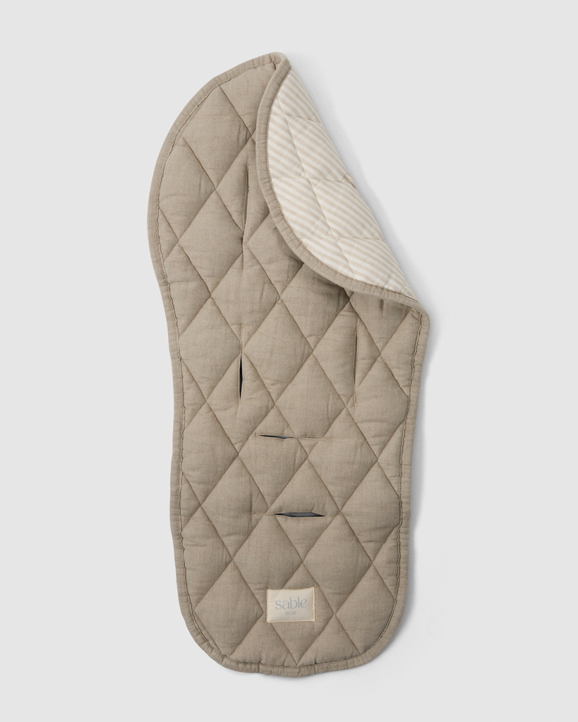 Comfortable pram liner in 100% Linen
