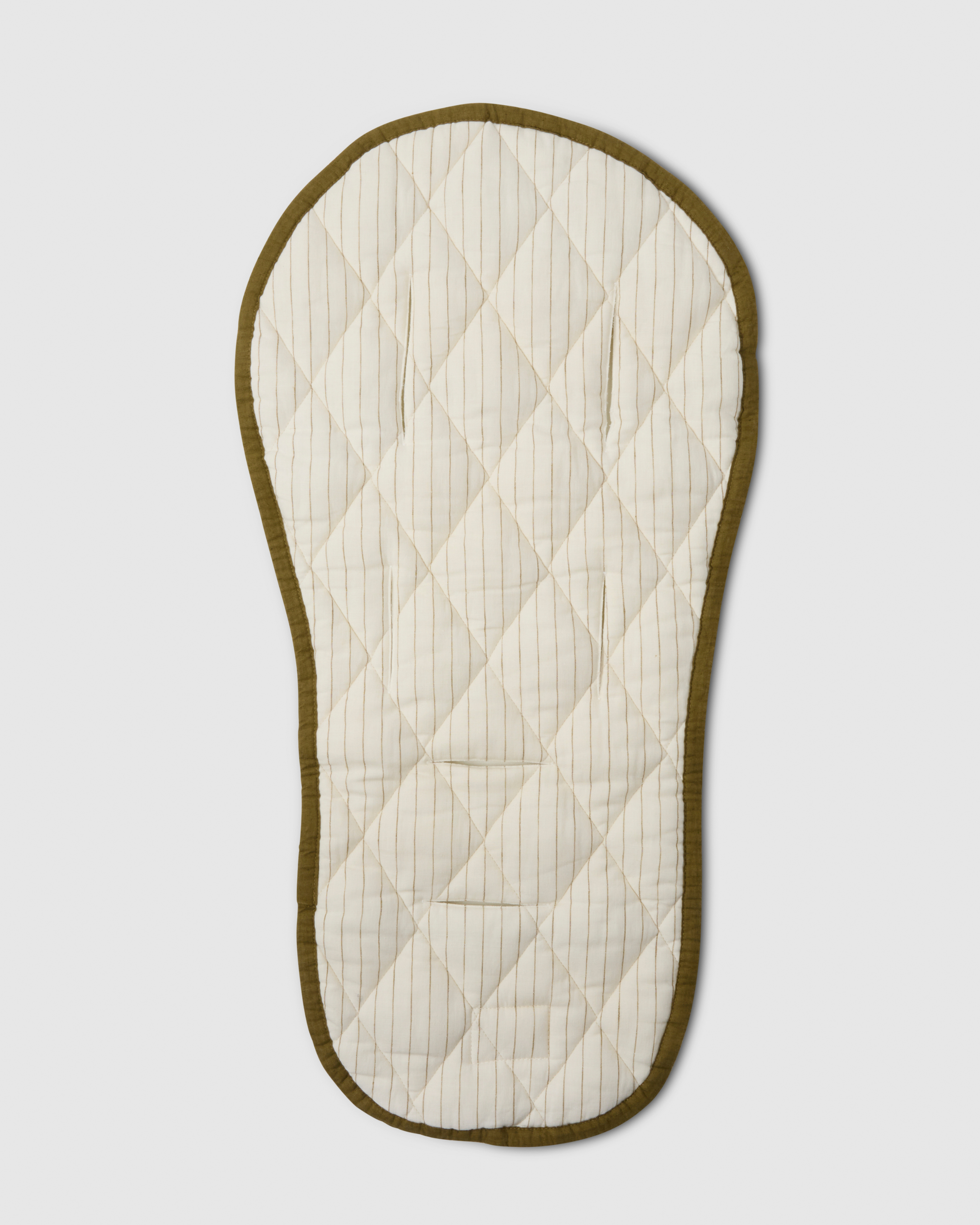 Natural linen pram liner for strollers and prams