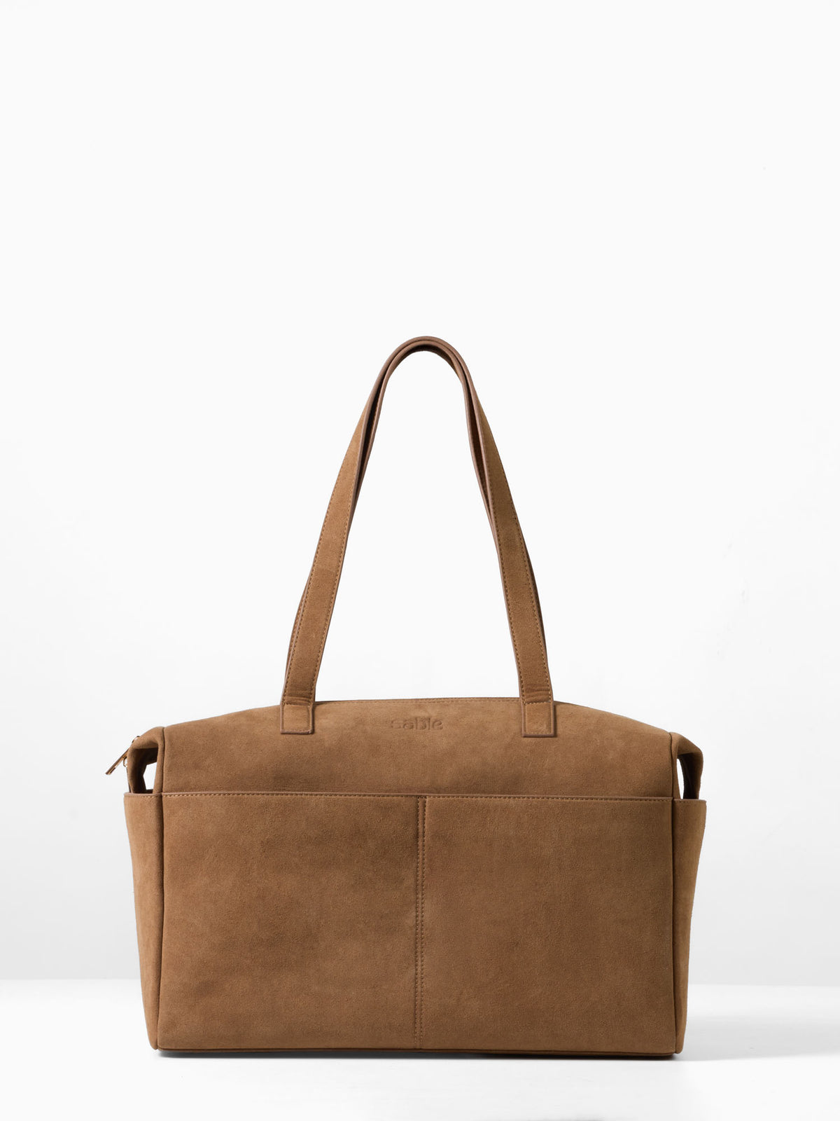 Nappy Bag - Brown Suede