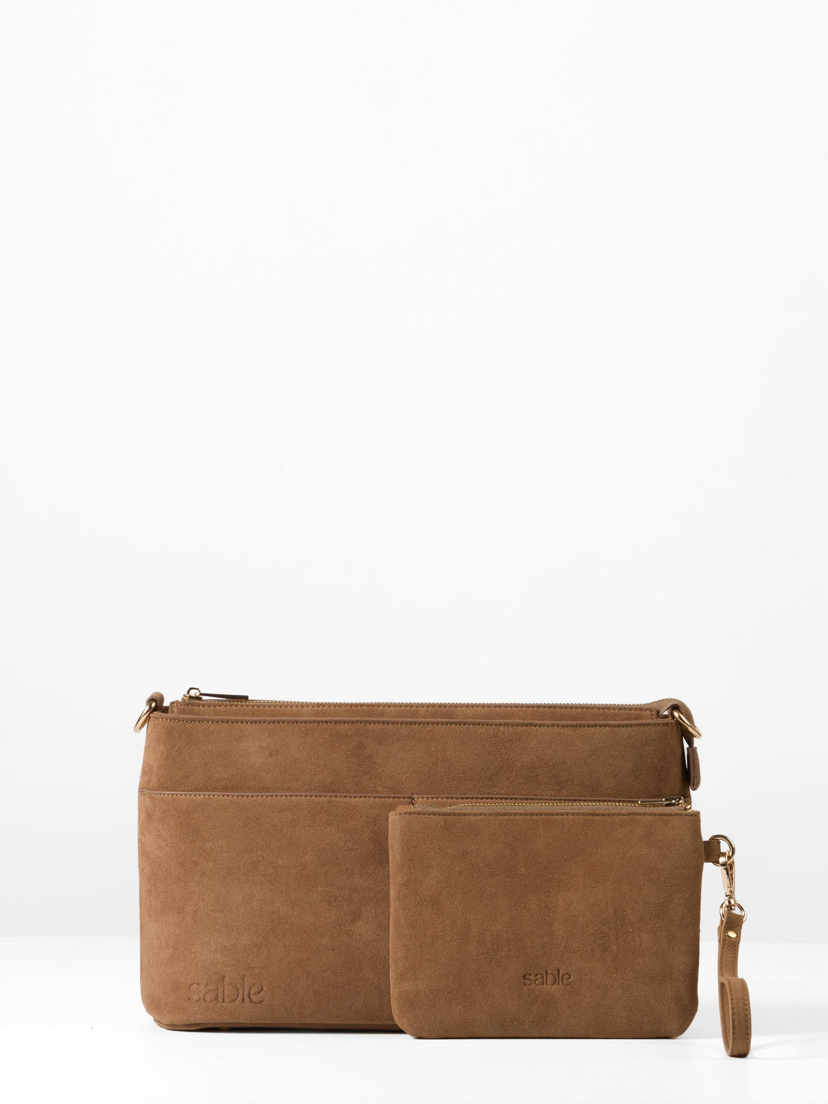Everyday Pram Caddy Bundle - Brown Suede