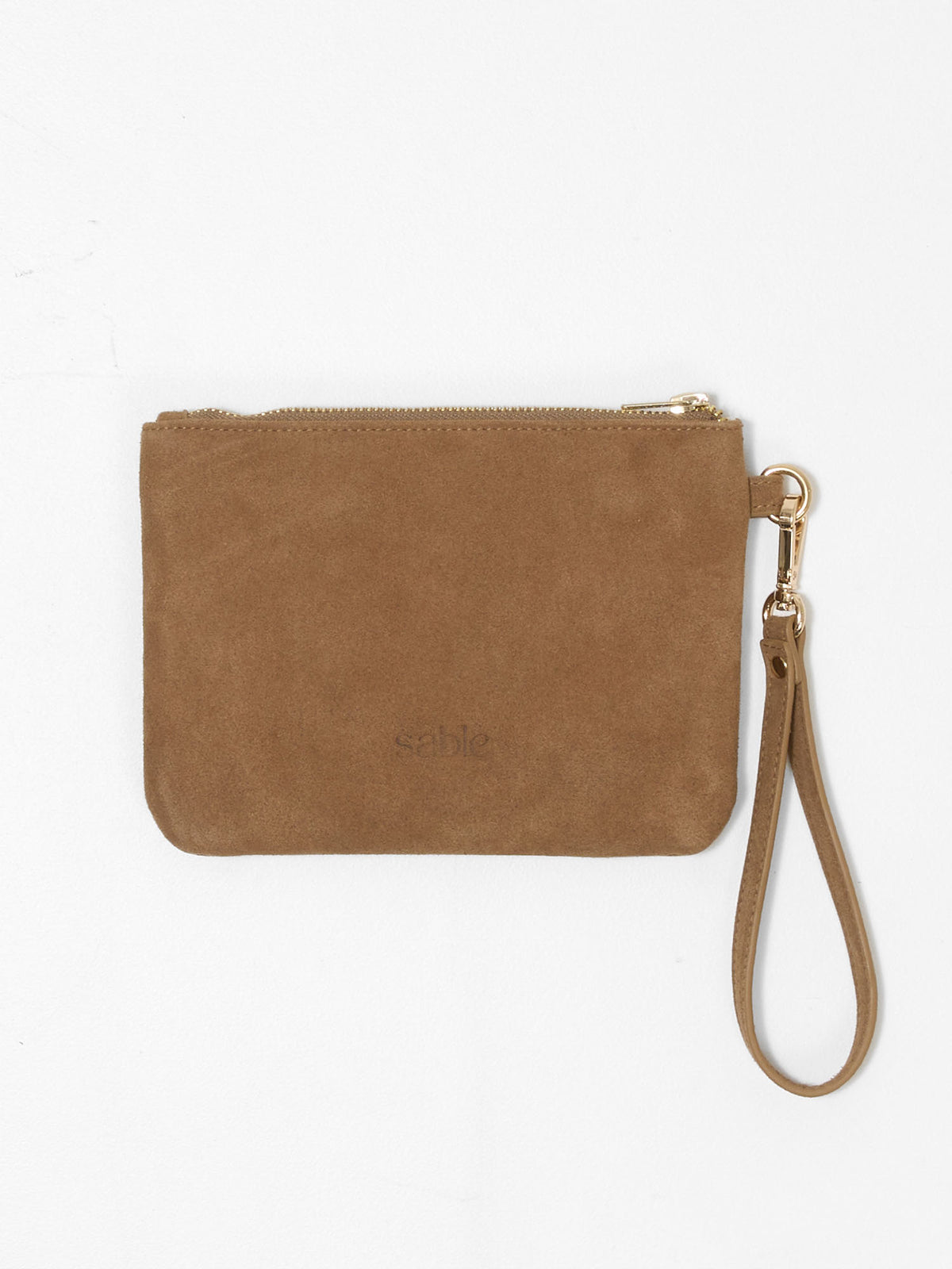 Essentials Pouch - Brown Suede