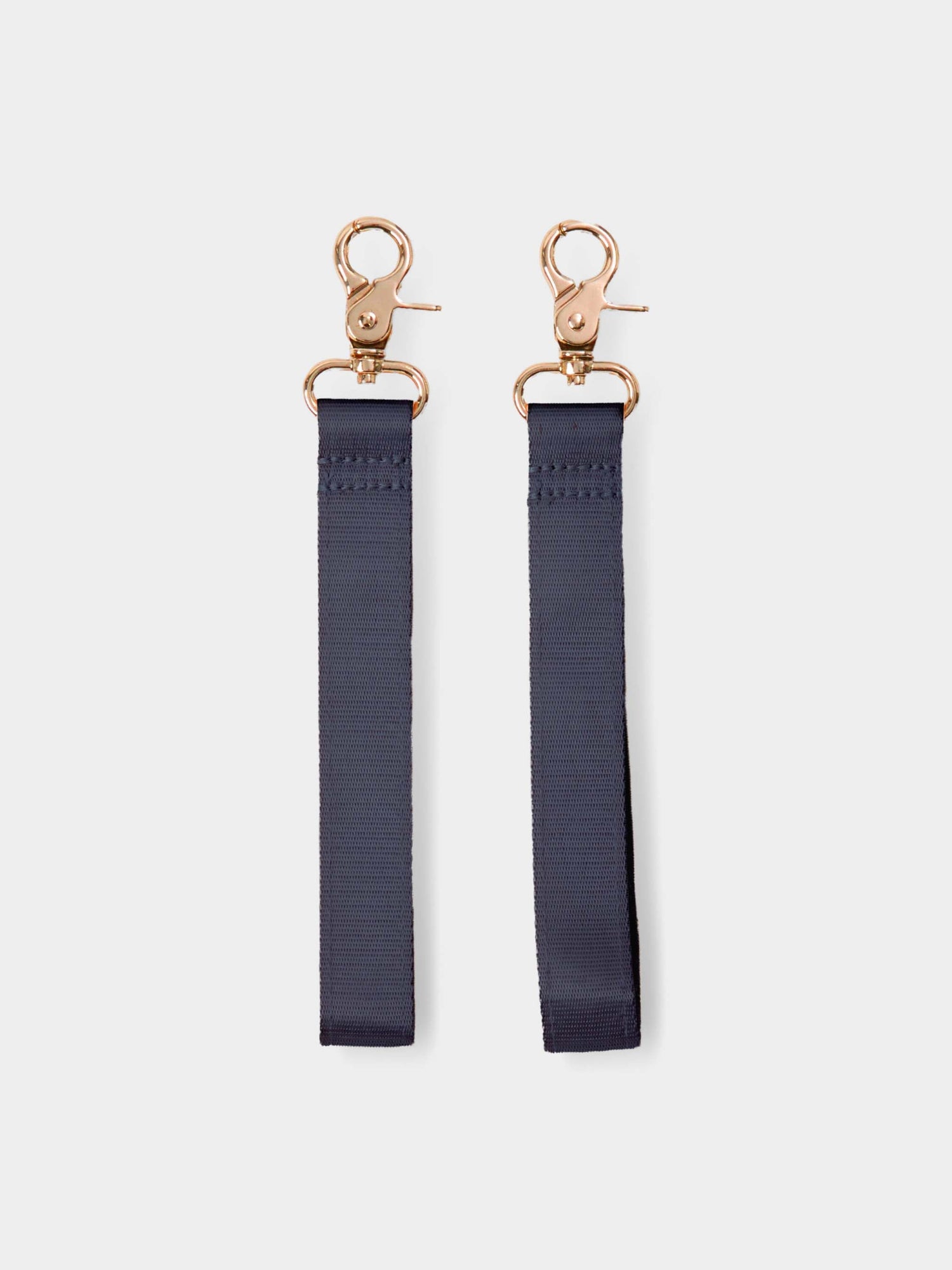 Dusty Blue Velcro Pram Straps (Set of 2) front product view