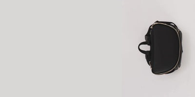 Packing video of our vegan leather nappy backpack. Packing all the daily essentials for newborns and babies - Sable Bebe
