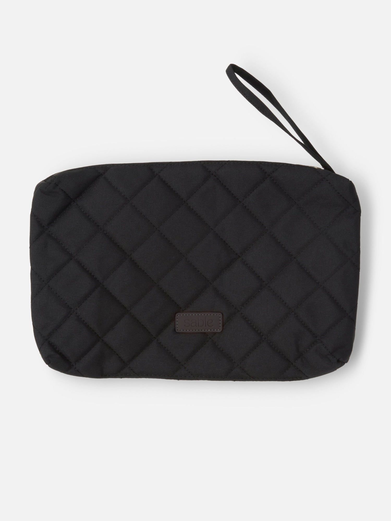 Black Quilted Wet Bag quilted wet bag for nappies, baby essentials and on the go organisation luxury nursery essential