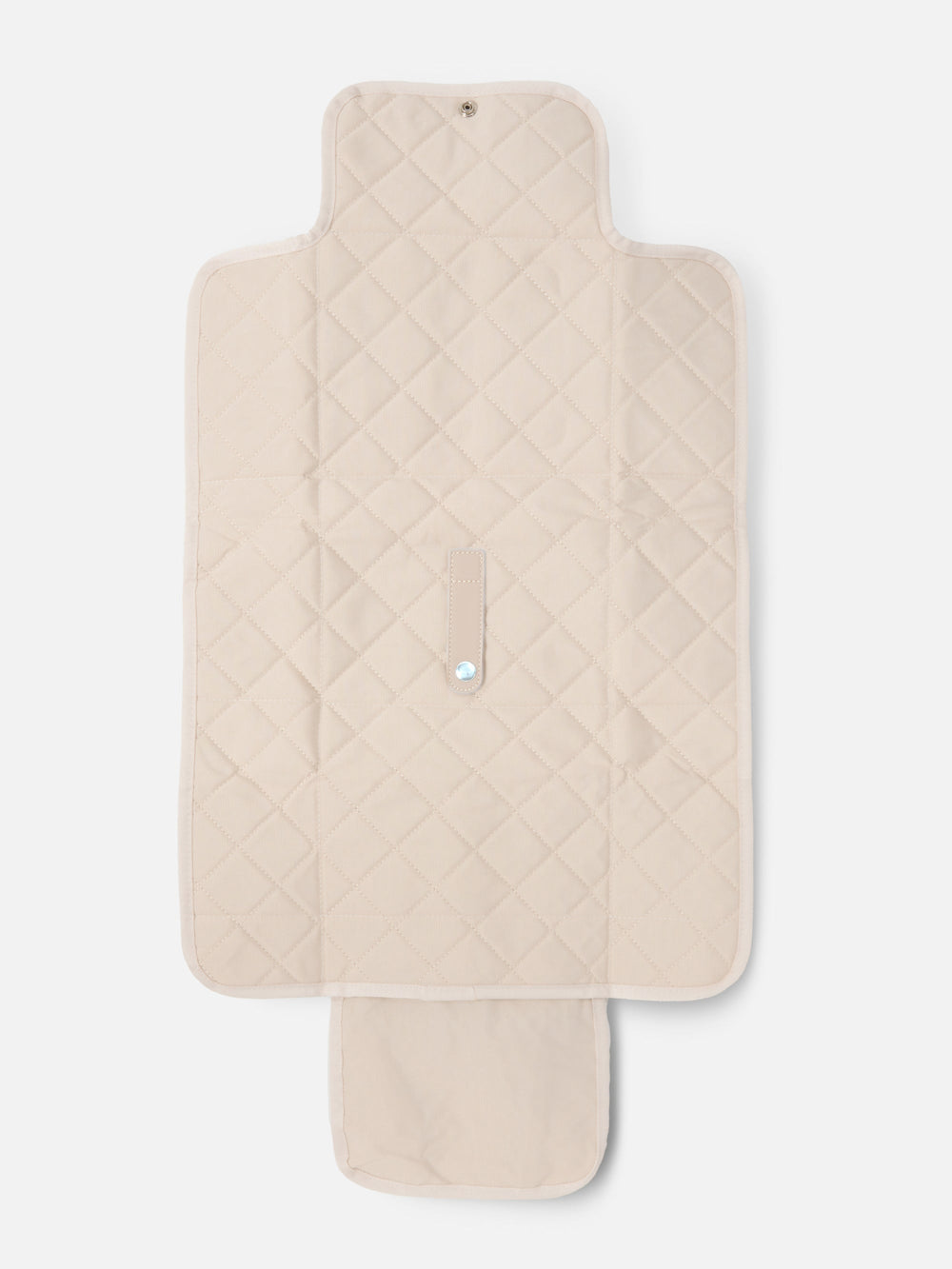 Sand quilted change mat unfolded, outer side