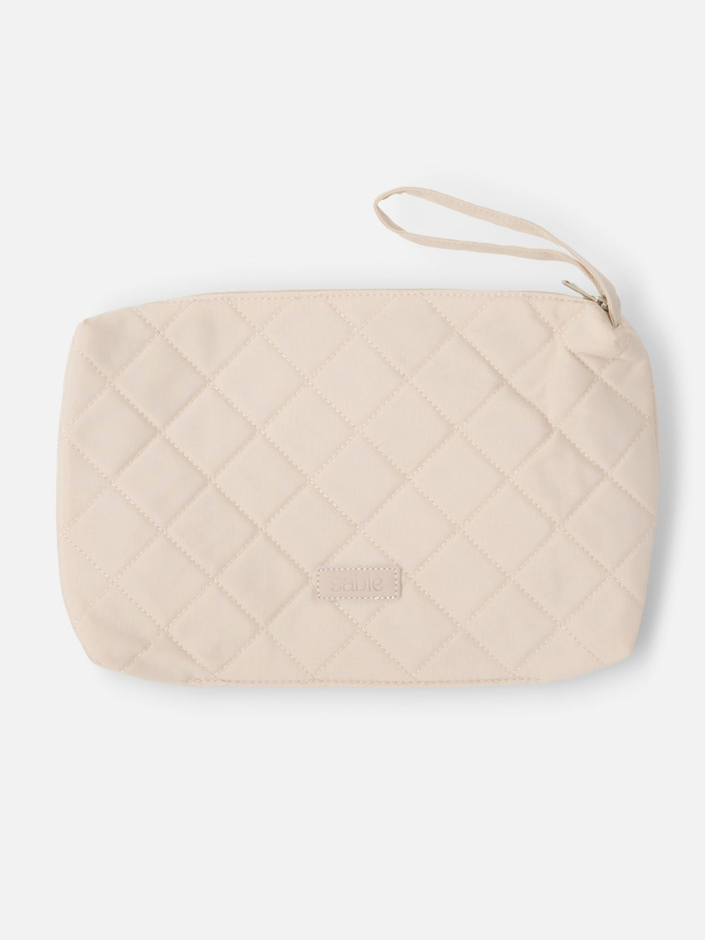 Sand quilted wet bag with wrist strap